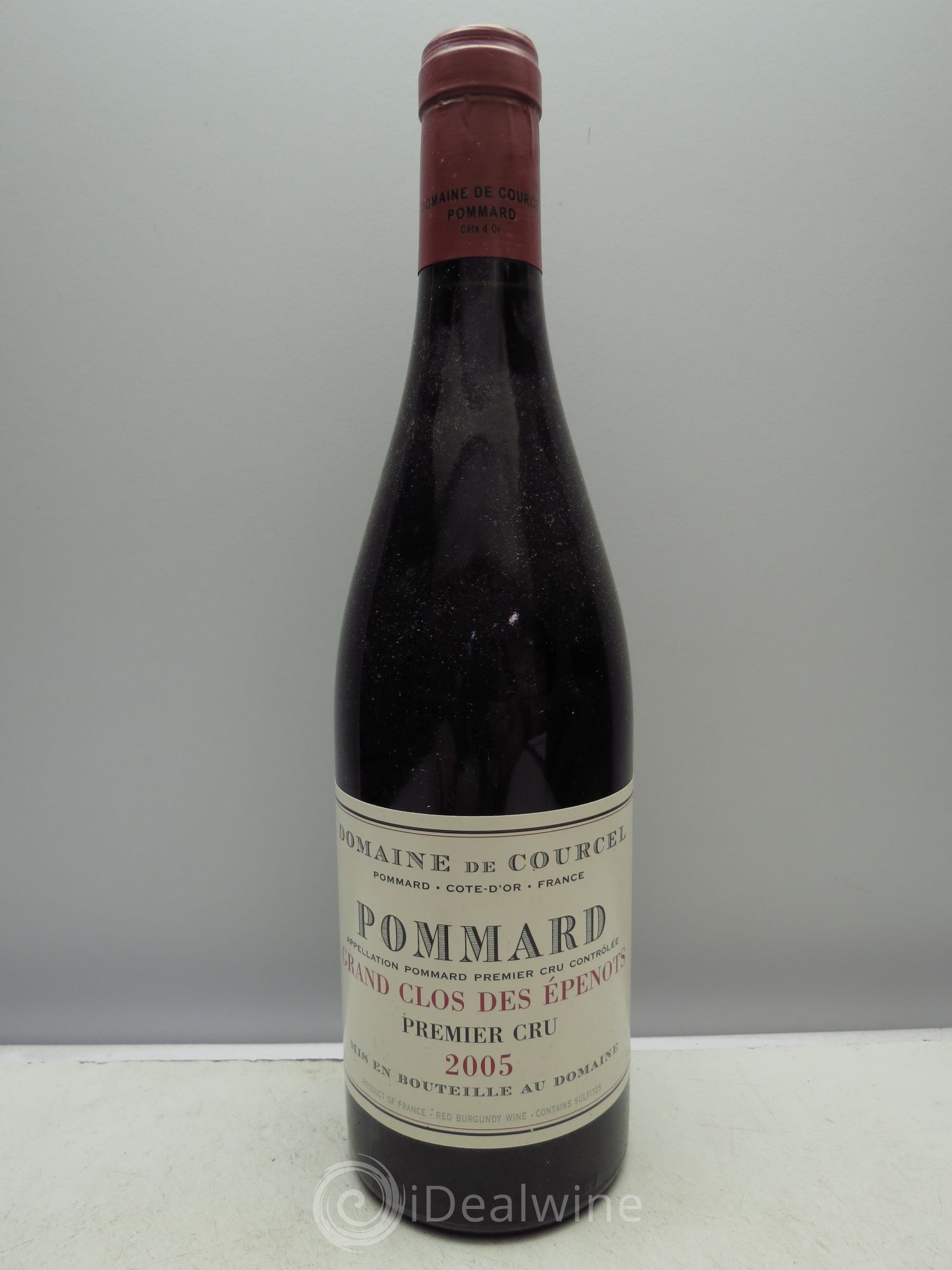 Pommard 1er Cru Grand Clos des Epenots de Courcel (Domaine) 2005 - Lot de 1 bouteille - 0