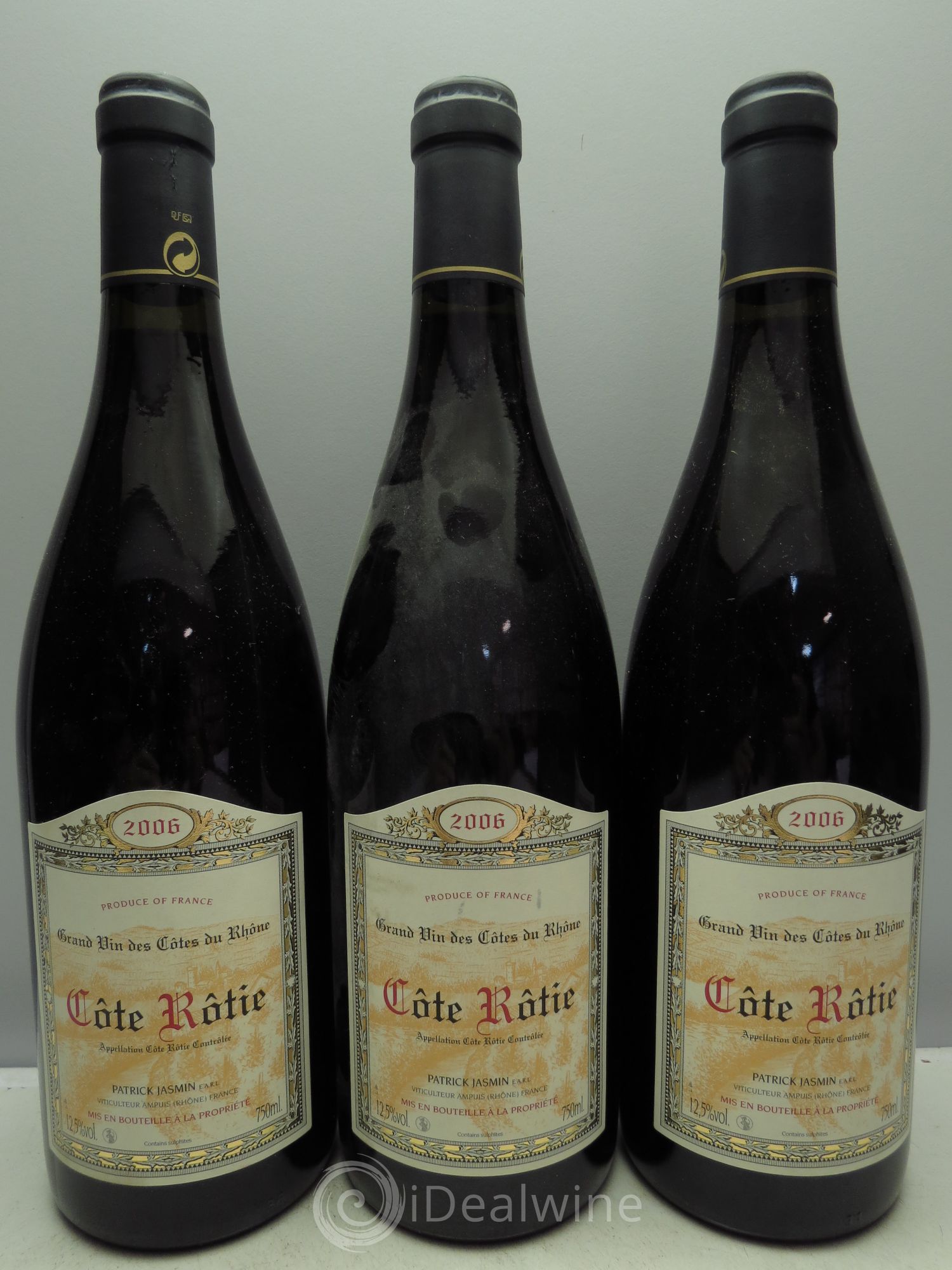 Côte-Rôtie Jasmin (Domaine) 2006 - Lot de 3 bouteilles - 0