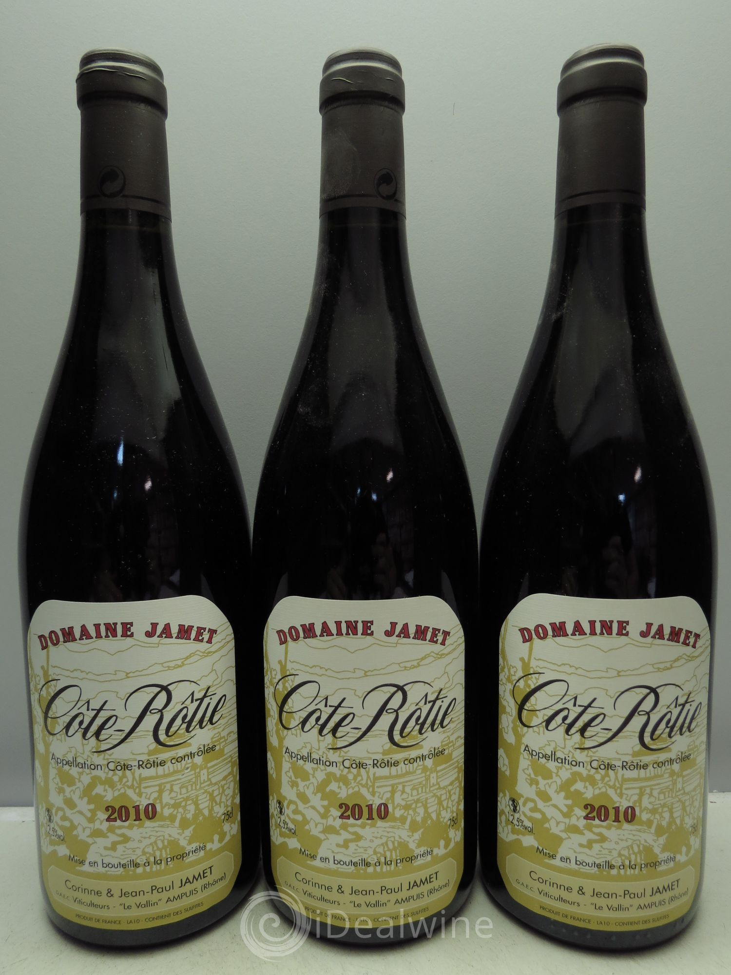 Côte-Rôtie Jamet (Domaine) 2010 - Lot de 3 bouteilles - 0