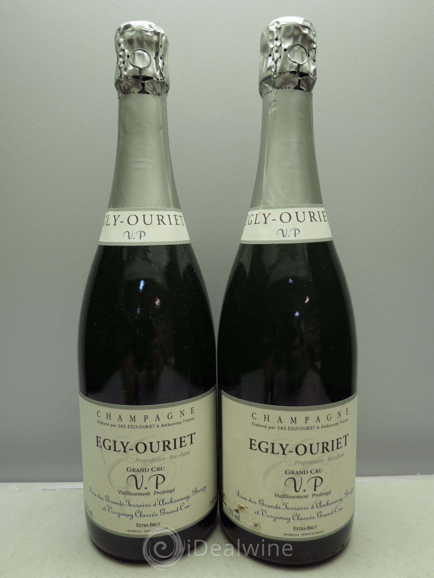Extra-Brut VP Egly-Ouriet - Lot de 2 bouteilles - 0