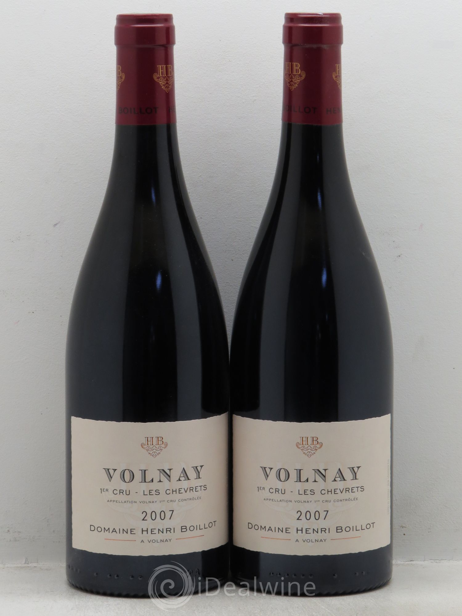 Volnay 1er Cru H.Boillot (sans prix de réserve) 2007 - Posten von 2 Flaschen - 0