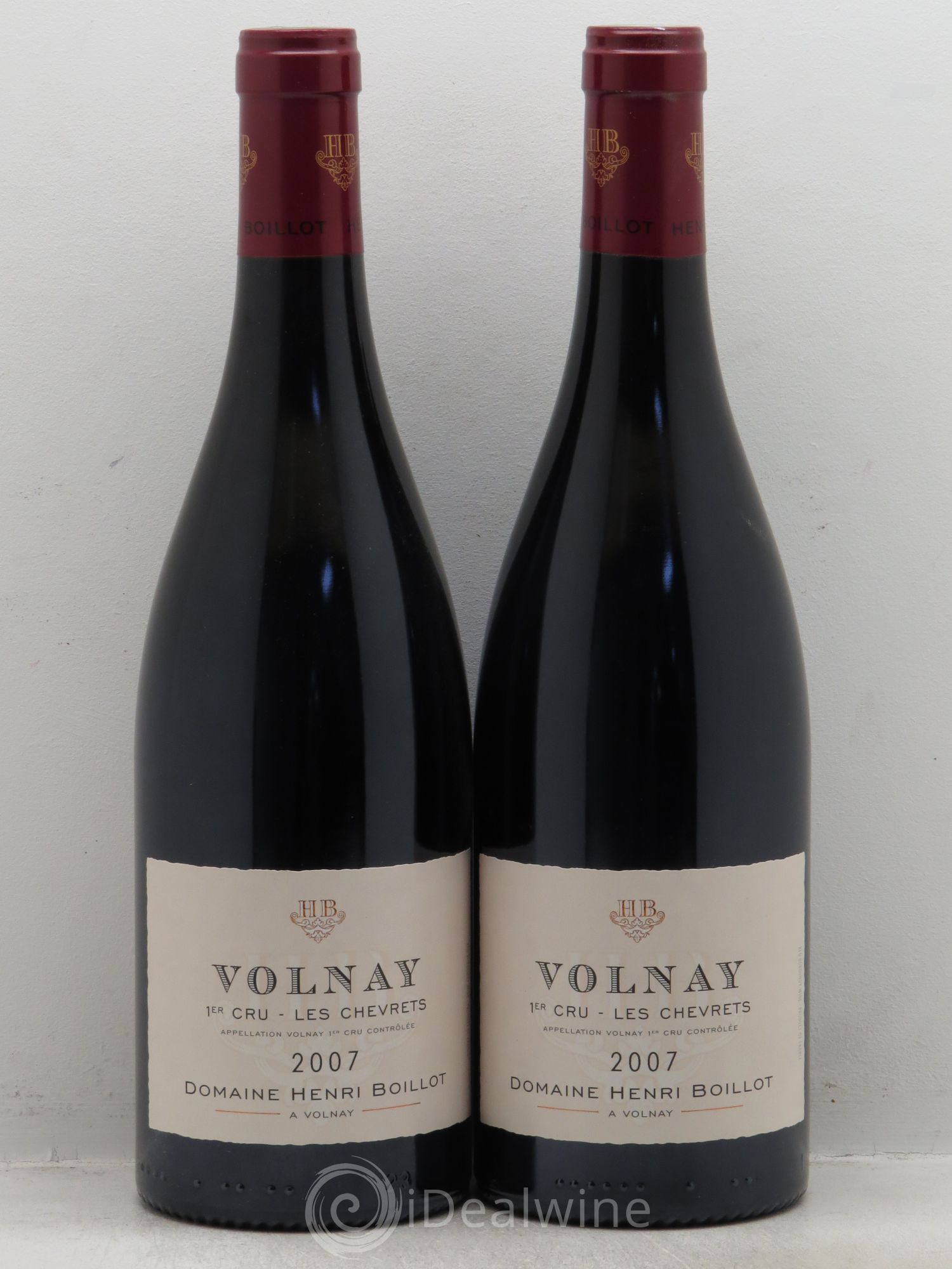 Volnay 1er Cru H.Boillot (sans prix de réserve) 2007 - Posten von 2 Flaschen - 0