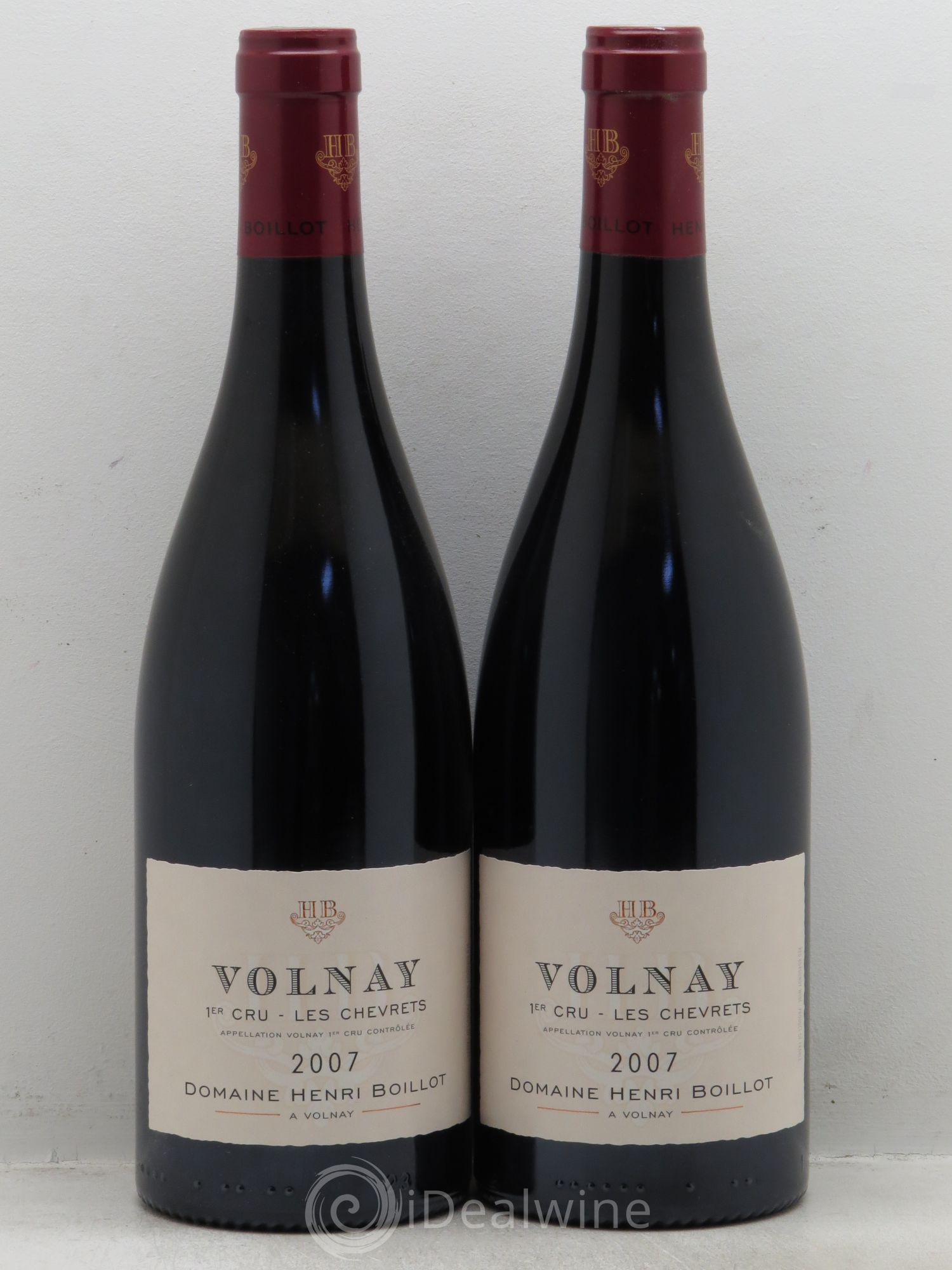 Volnay 1er Cru H.Boillot (sans prix de réserve) 2007 - Posten von 2 Flaschen - 0
