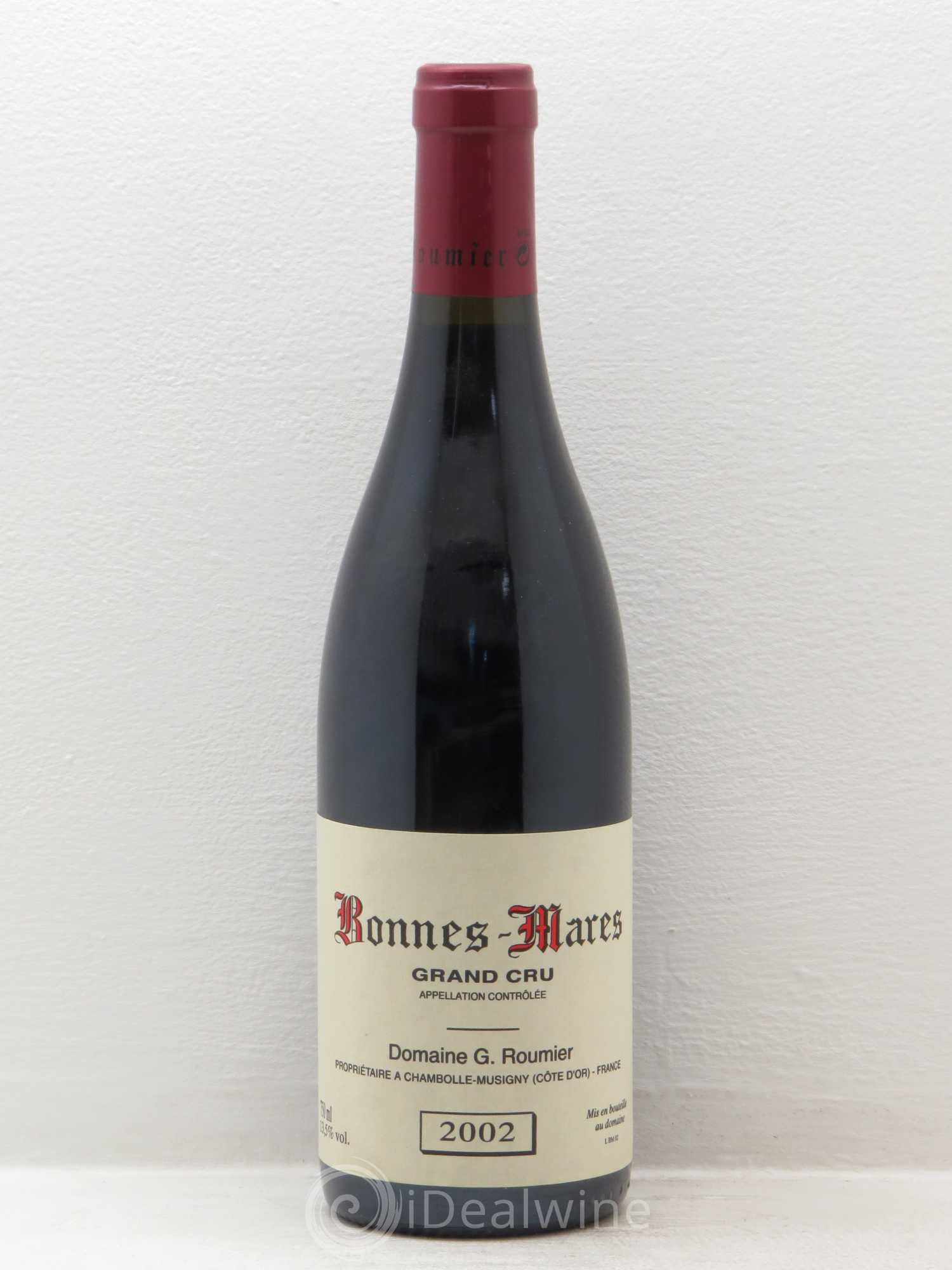 Bonnes-Mares Grand Cru Georges Roumier (Domaine) 2002 - Lot de 1 bouteille - 0