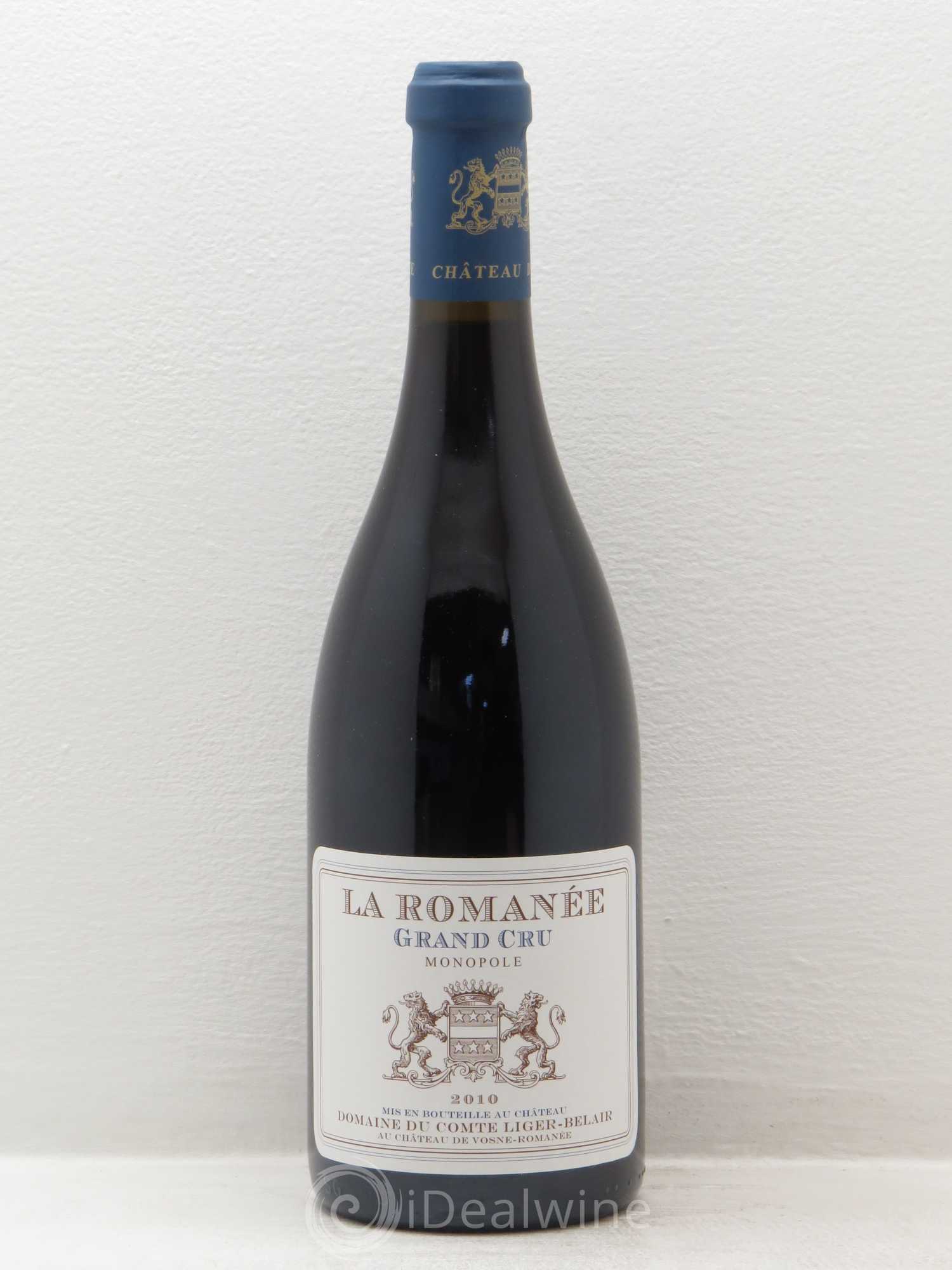 La Romanée Grand Cru Comte Liger-Belair (Domaine du) 2010 - Lot de 1 bouteille - 0