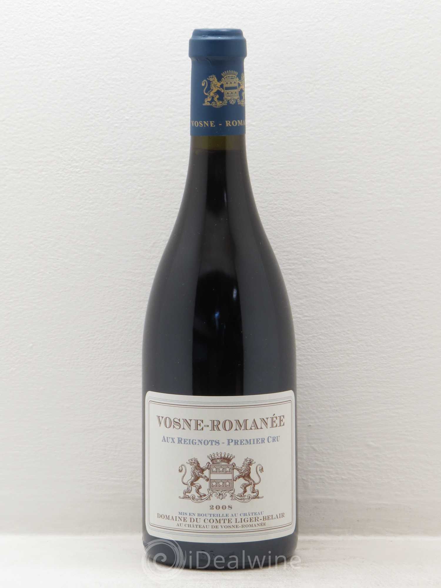 Vosne-Romanée 1er Cru Aux Reignots Ch. de Vosne-Romanée Comte Liger-Belair (Domaine du) 2008 - Lot de 1 bouteille - 0