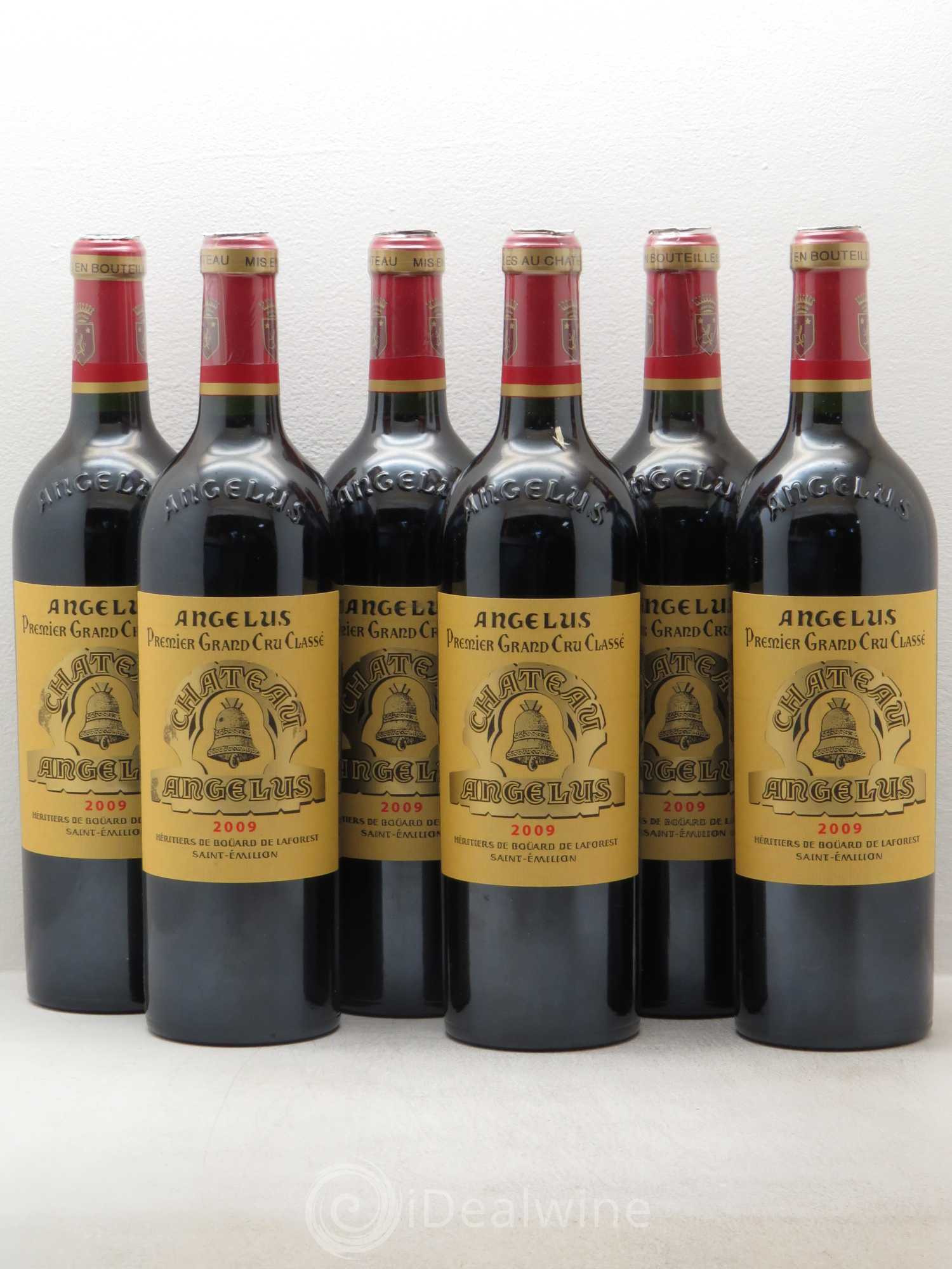 Château Angélus 1er Grand Cru Classé A 2009 - Lot de 6 bouteilles - 0