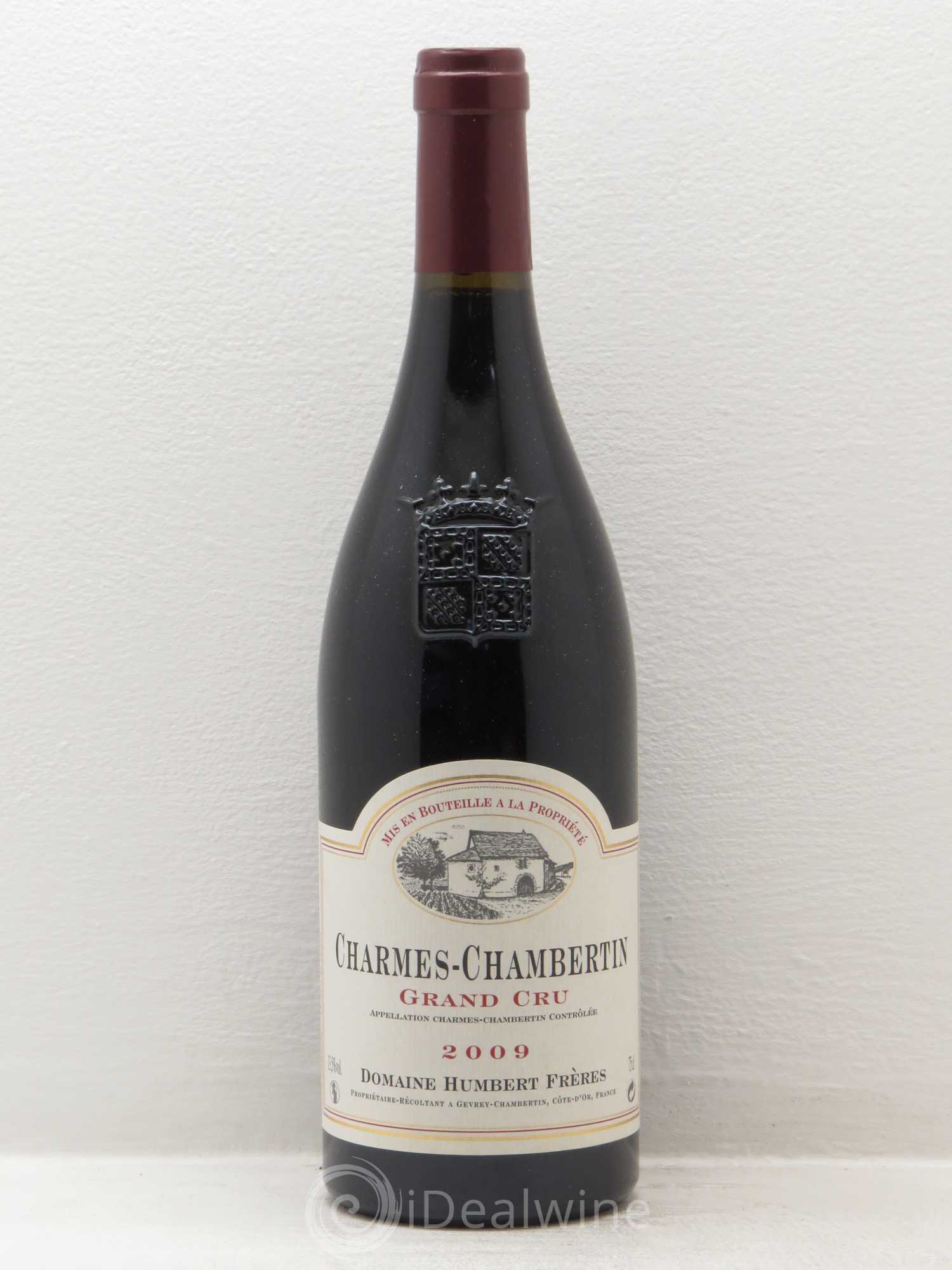 Charmes-Chambertin Grand Cru Domaine Humbert 2009 - Posten von 1 Flasche - 0