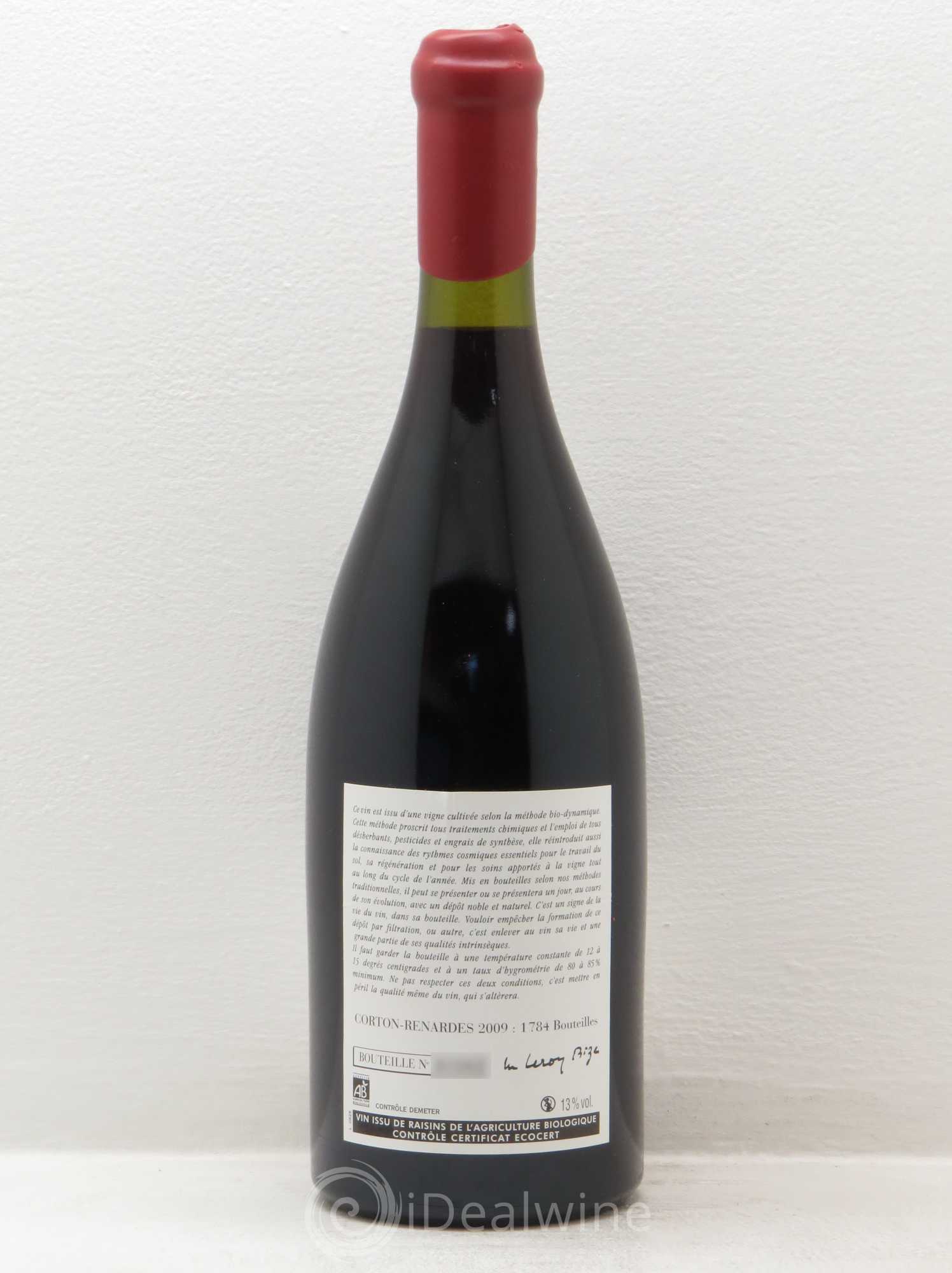 Corton Grand Cru 2009 - Lot de 1 bouteille - 1