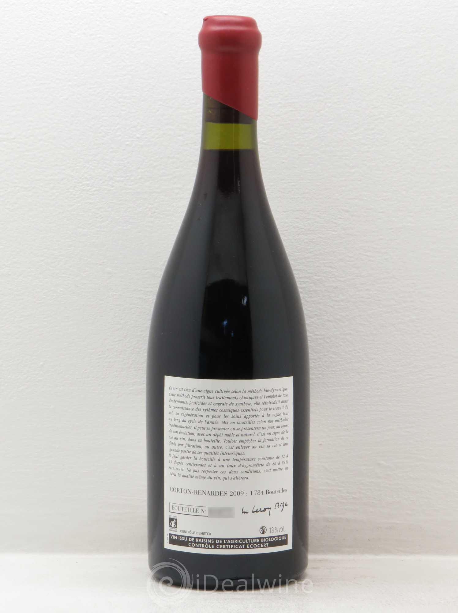 Corton Grand Cru 2009 - Lot de 1 bouteille - 1