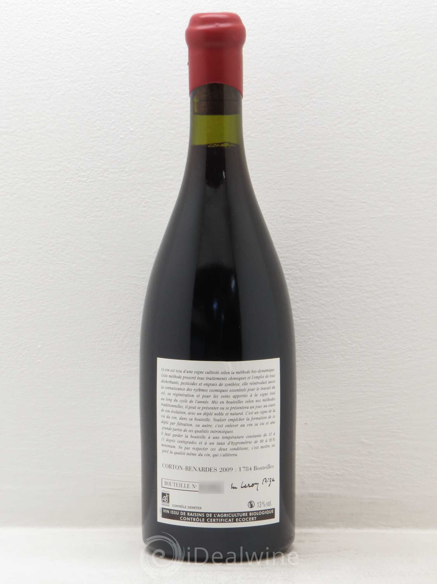 Corton Grand Cru 2009 - Lot de 1 bouteille - 1
