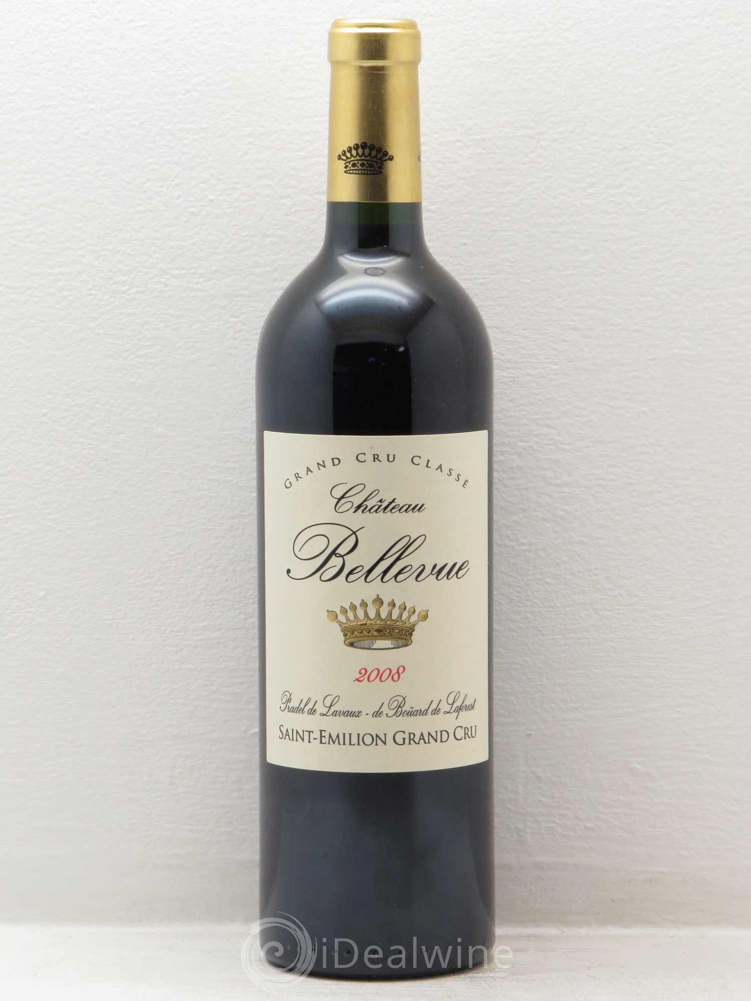 Château Bellevue Grand Cru Classé 2008 - Lot de 6 bouteilles - 0
