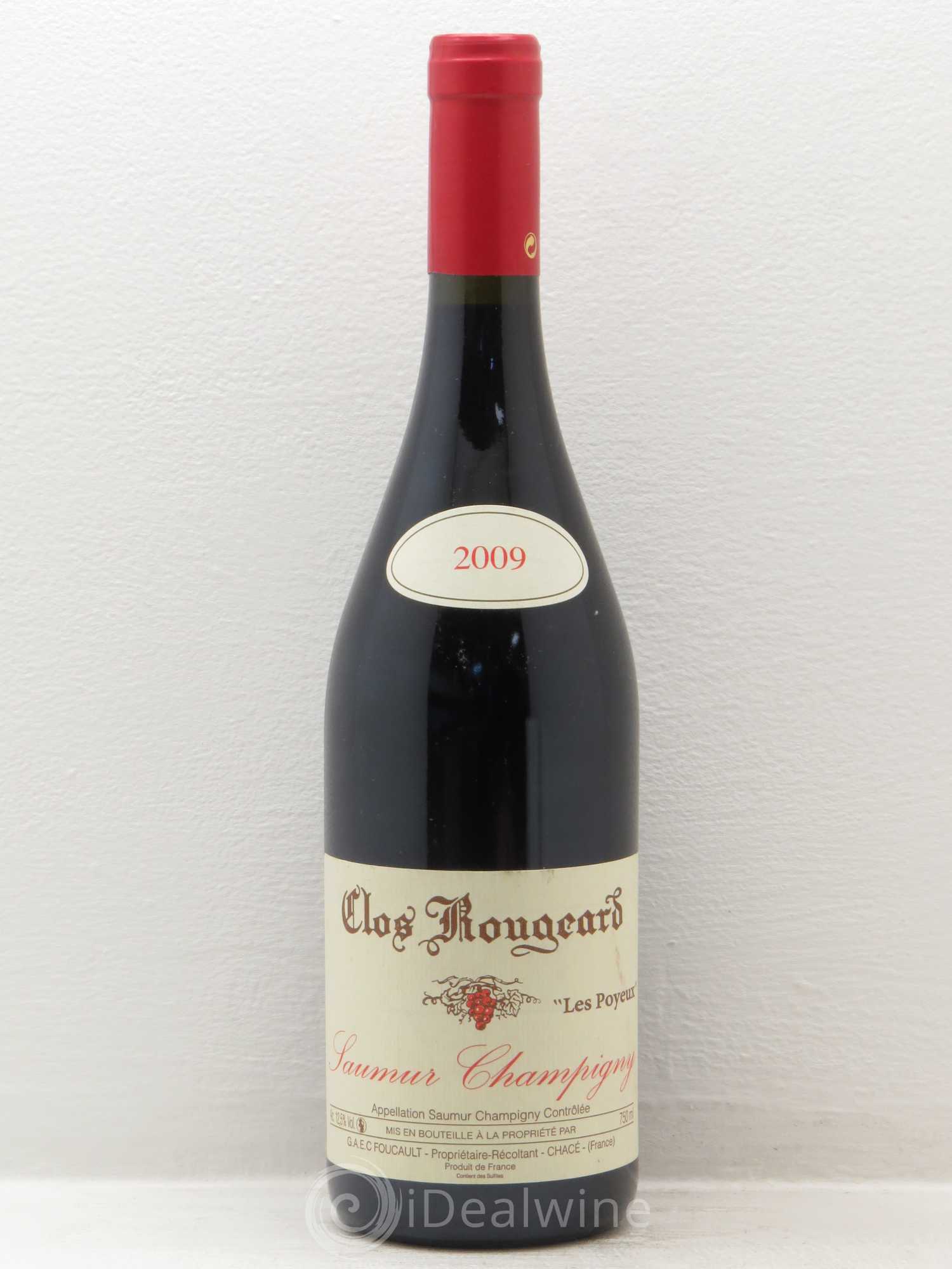 Saumur-Champigny Les Poyeux Clos Rougeard 2009 - Lot de 1 bouteille - 0
