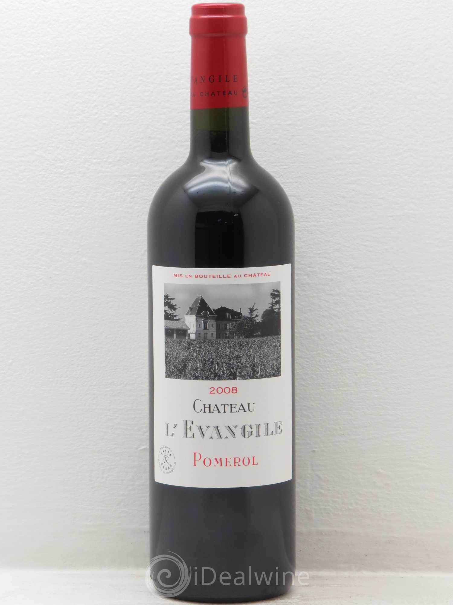 Château l' Évangile 2008 - Lot de 6 bouteilles - 0