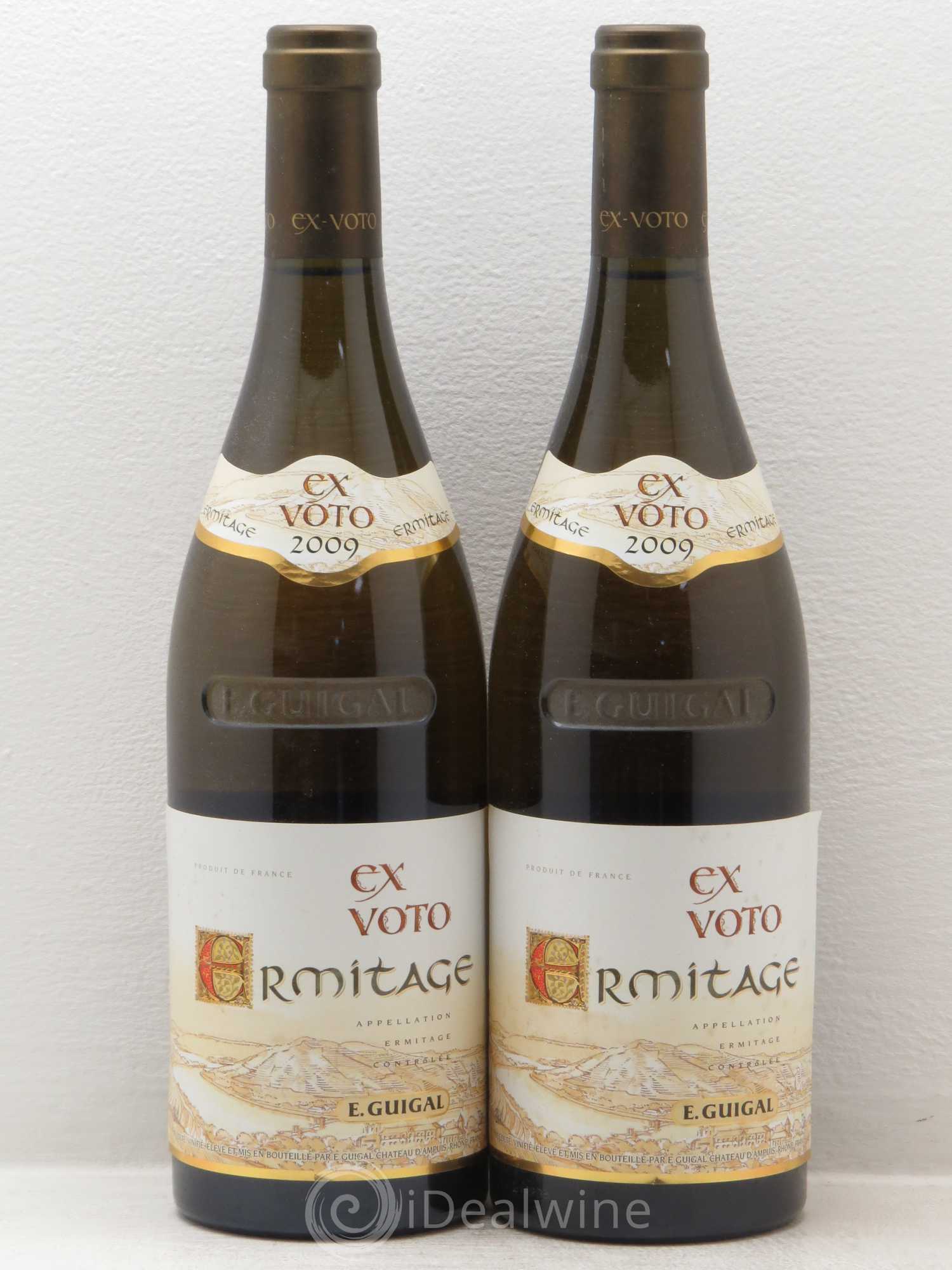 Ermitage Ex Voto Guigal 2009 - Lot de 2 bouteilles - 0