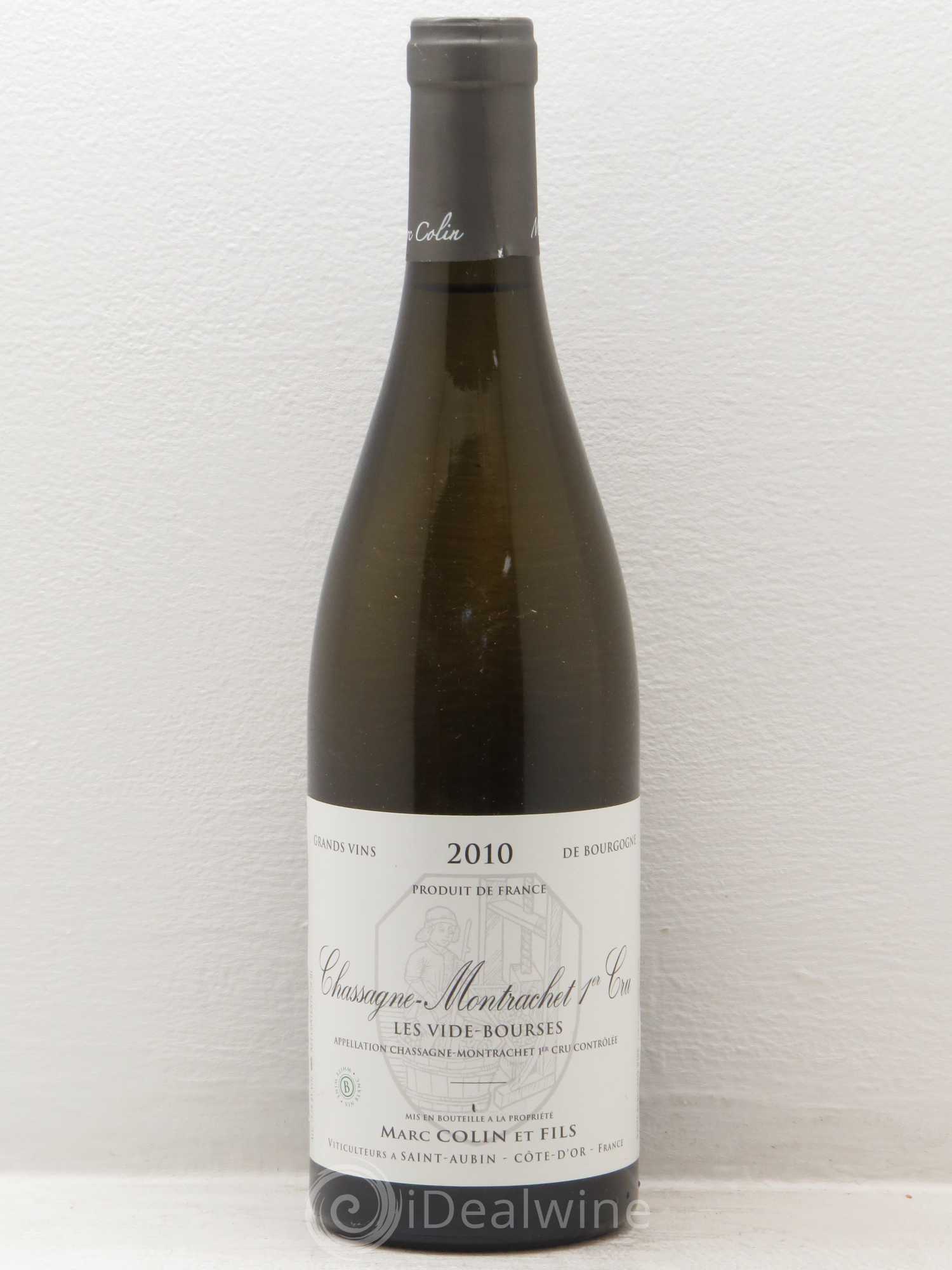 Chassagne-Montrachet 1er Cru Les Vides Bourses 2010 - Posten von 1 Flasche - 0