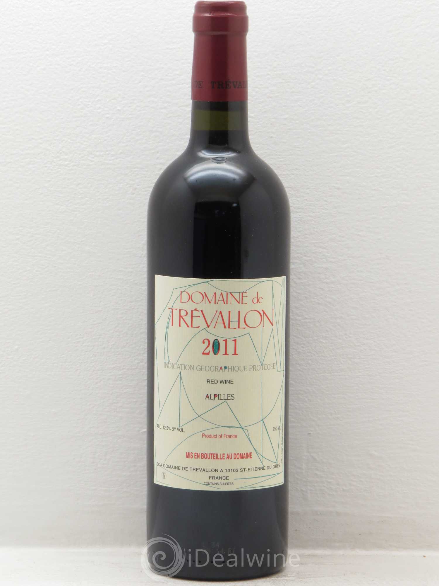 VDP Bouches du Rhône Trévallon (Domaine de) Eloi Dürrbach 2011 - Lot de 6 bouteilles - 0