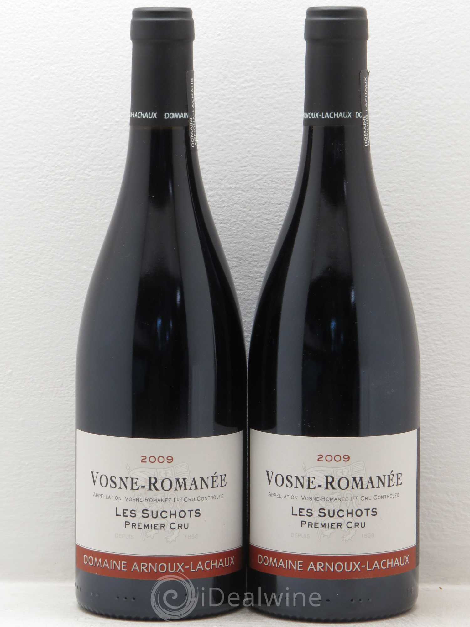 Vosne-Romanée 1er Cru Les Suchots Arnoux-Lachaux (Domaine) 2009 - Lot de 2 bouteilles - 0
