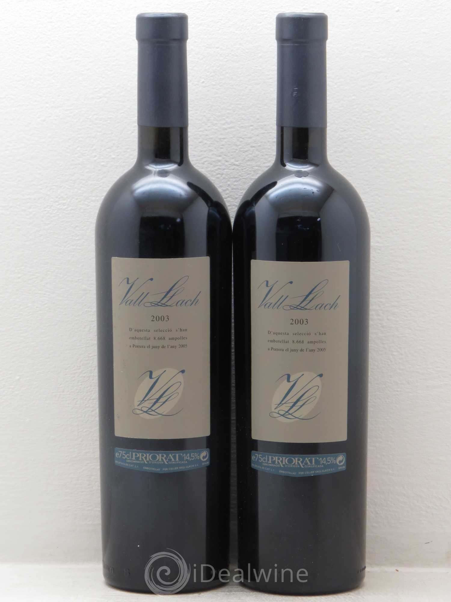 Priorat Bodegas Vall Llach DOCA Vall Llach 2003 - Lot de 2 bouteilles - 0