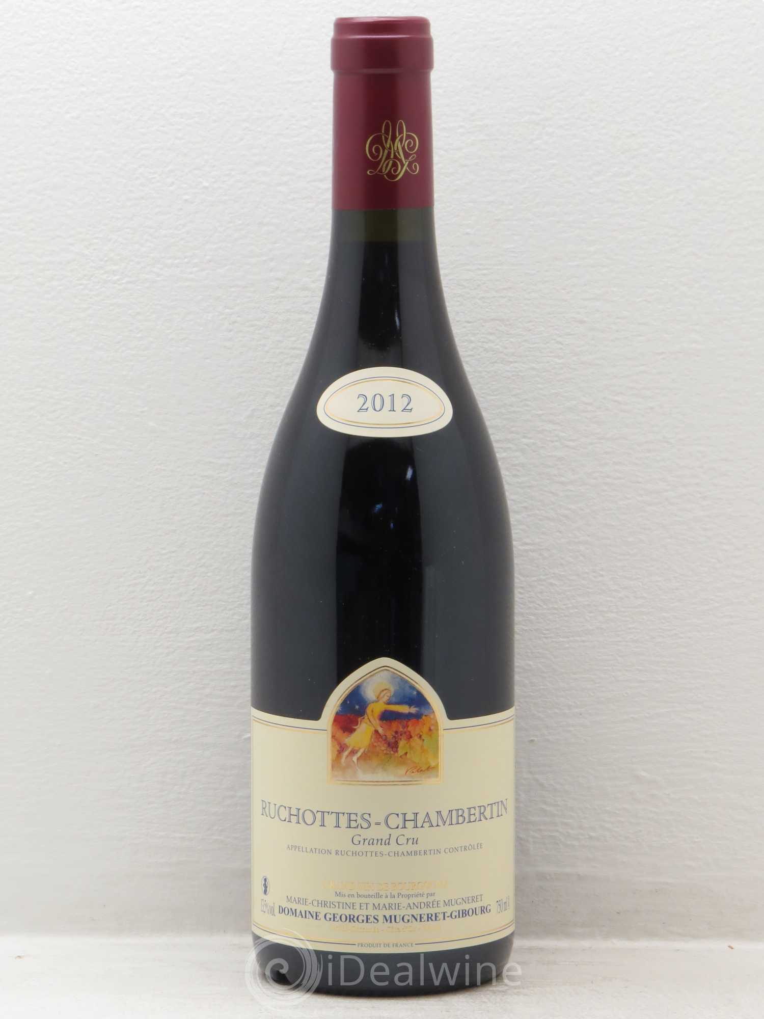 Ruchottes-Chambertin Grand Cru Georges Mugneret (Domaine) 2012 - Lot de 1 bouteille - 0