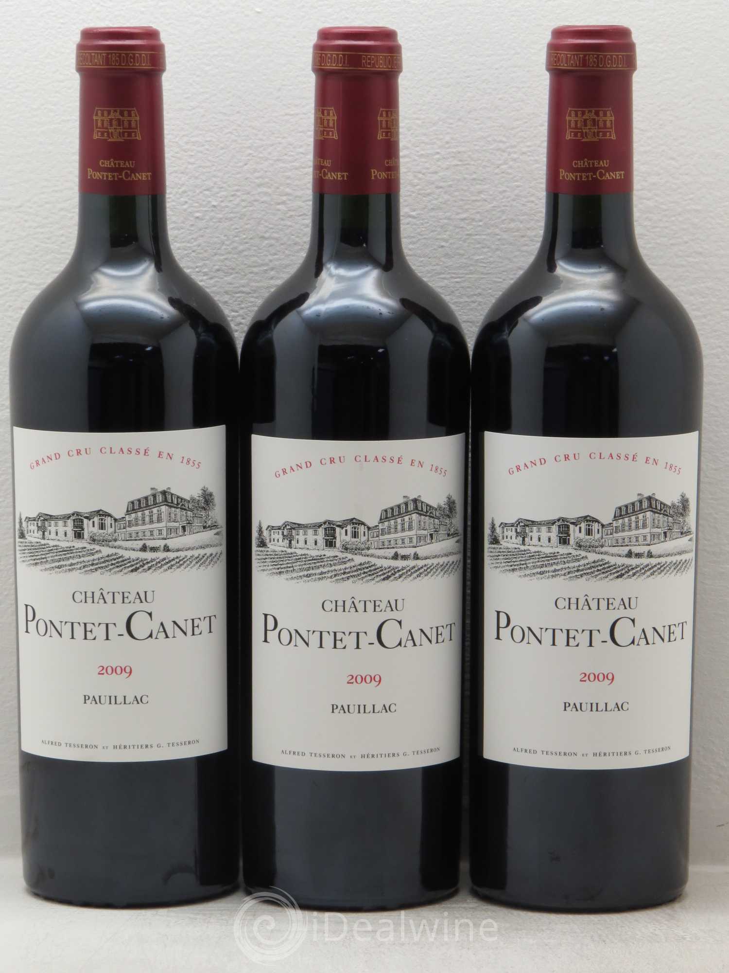 Château Pontet Canet 5ème Grand Cru Classé 2009 - Lot de 6 bouteilles - 2
