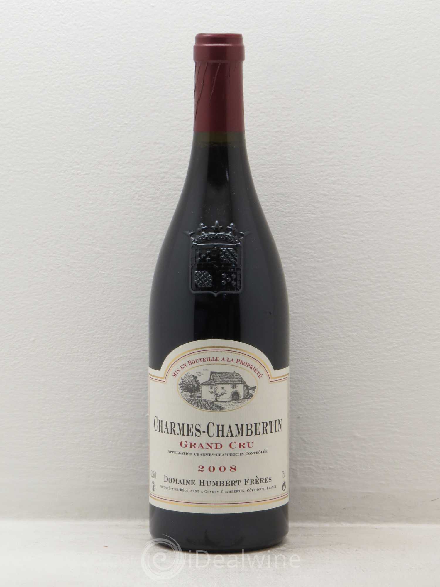 Charmes-Chambertin Grand Cru Domaine Humbert 2008 - Posten von 1 Flasche - 0