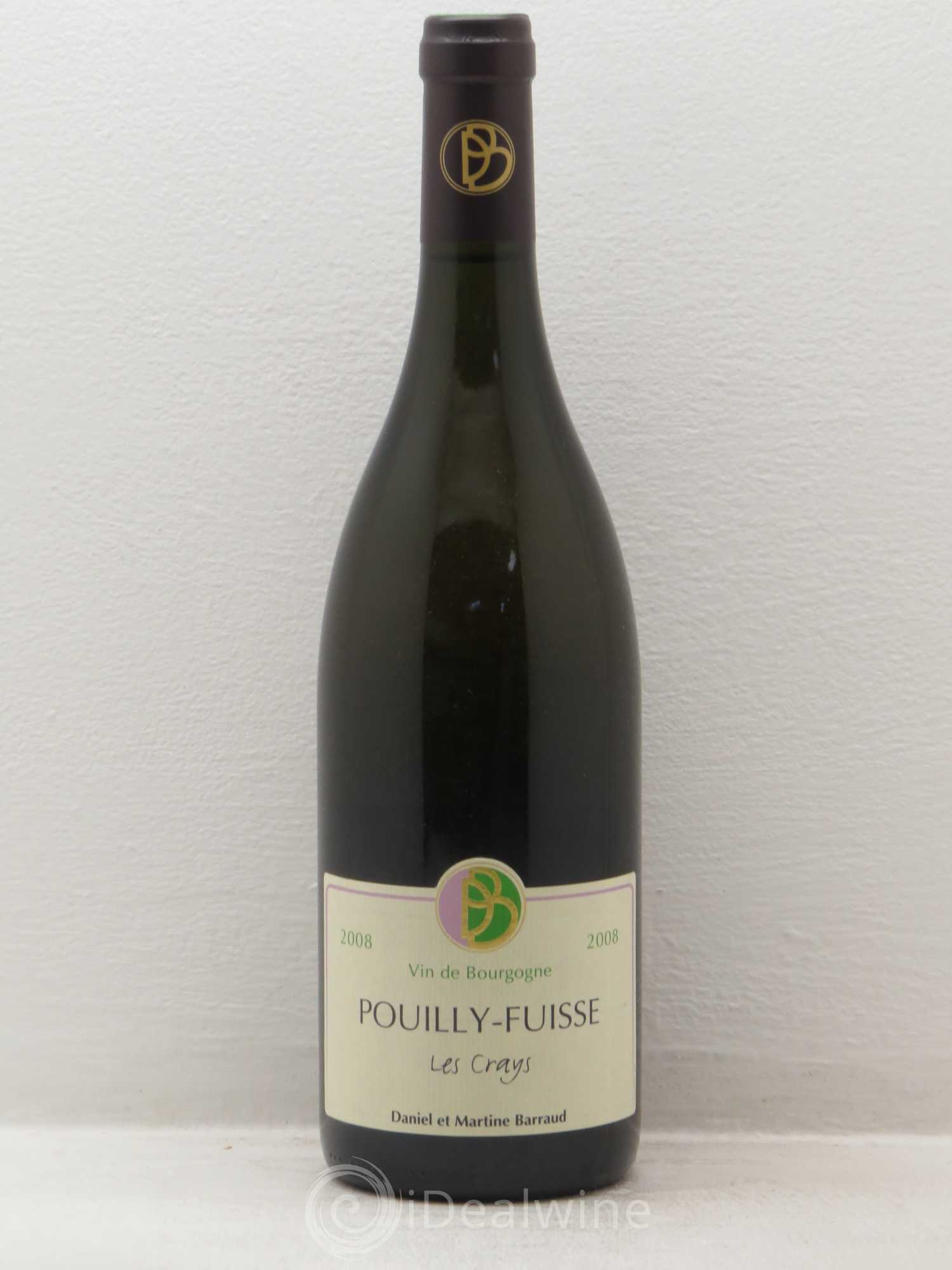 Pouilly-Fuissé Les Crays 2008 - Posten von 1 Flasche - 0