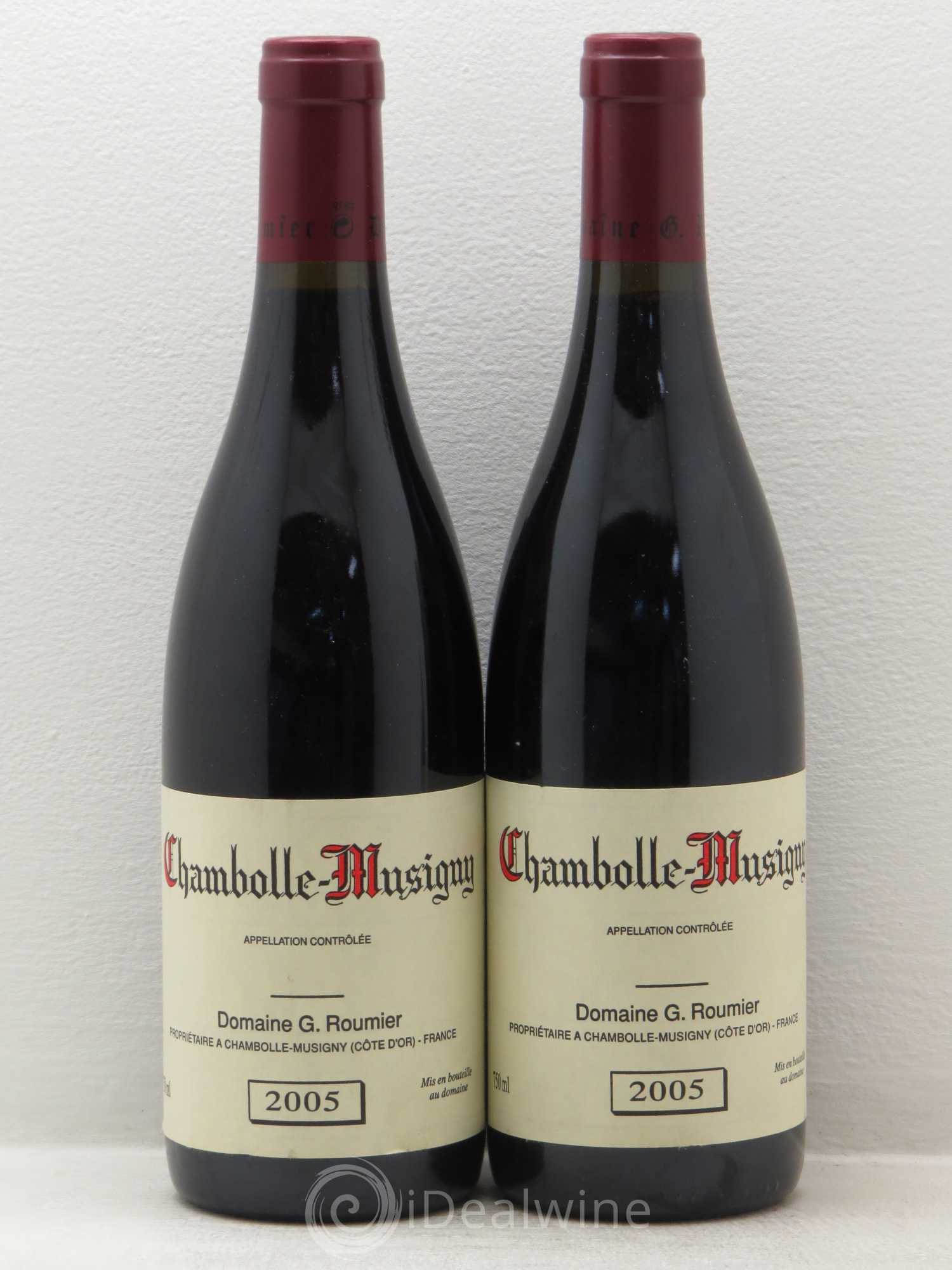 Chambolle-Musigny Georges Roumier (Domaine) 2005 - Posten von 2 Flaschen - 0