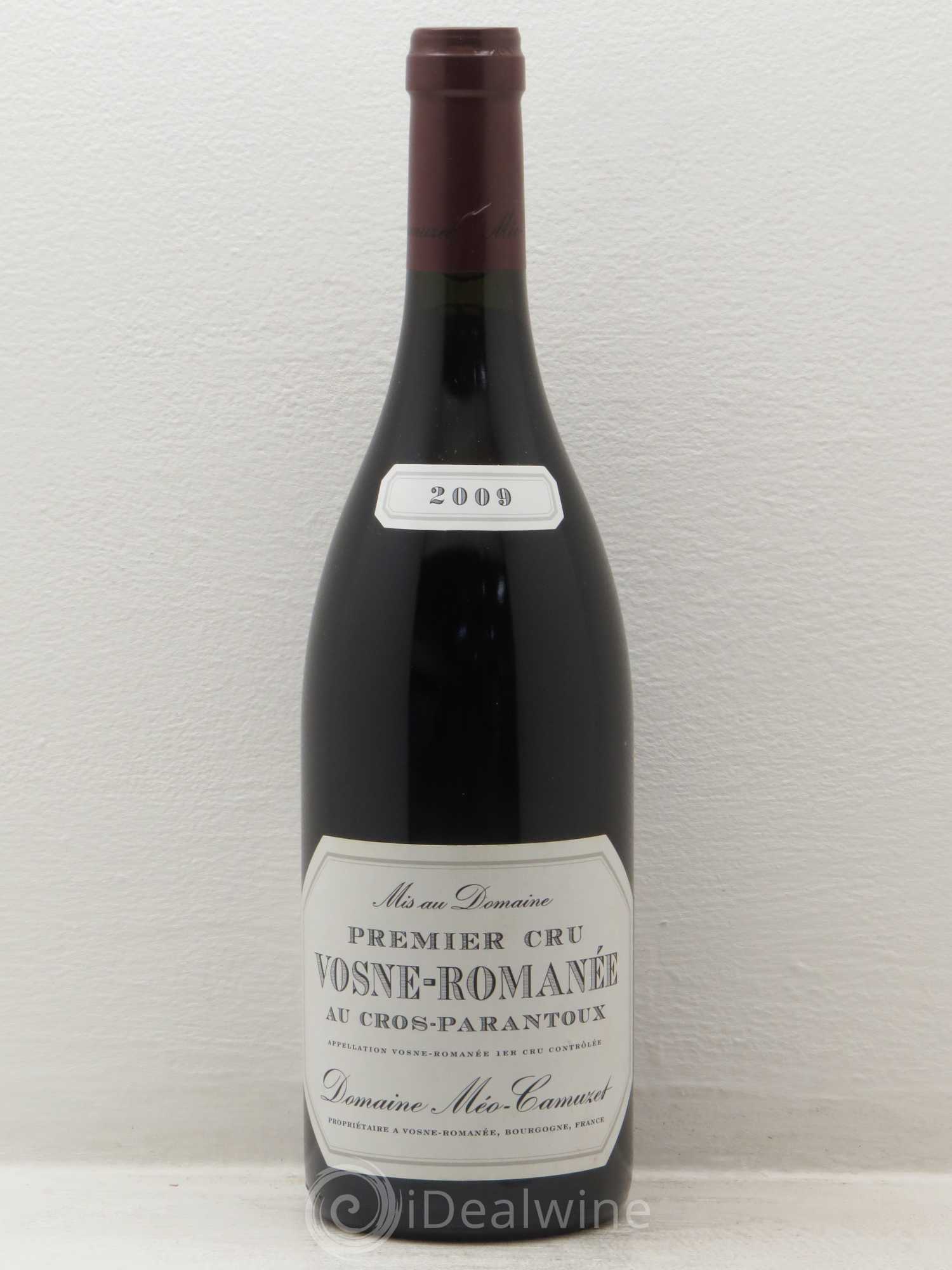 Vosne-Romanée 1er Cru Au Cros Parantoux Méo-Camuzet (Domaine) 2009 - Lot de 1 bouteille - 0