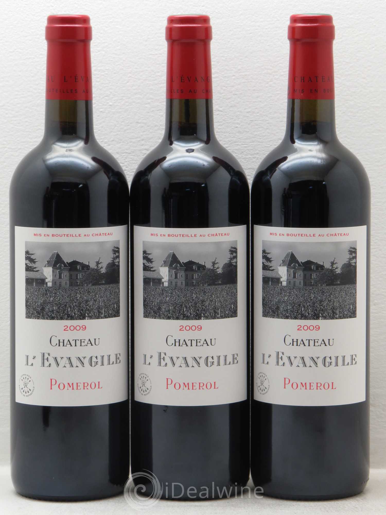 Château l' Évangile 2009 - Lot de 12 bouteilles - 2