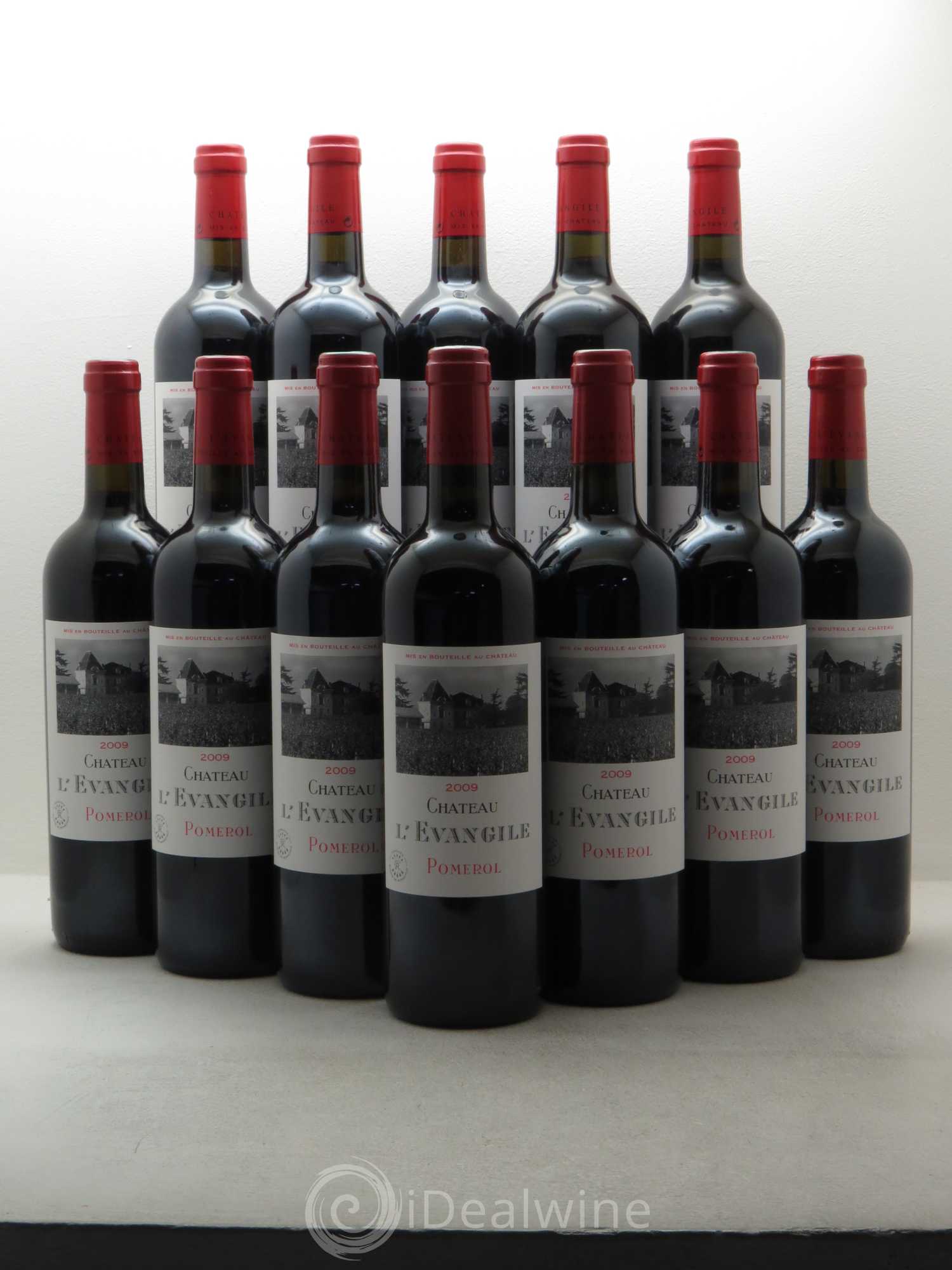 Château l' Évangile 2009 - Lot de 12 bouteilles - 0