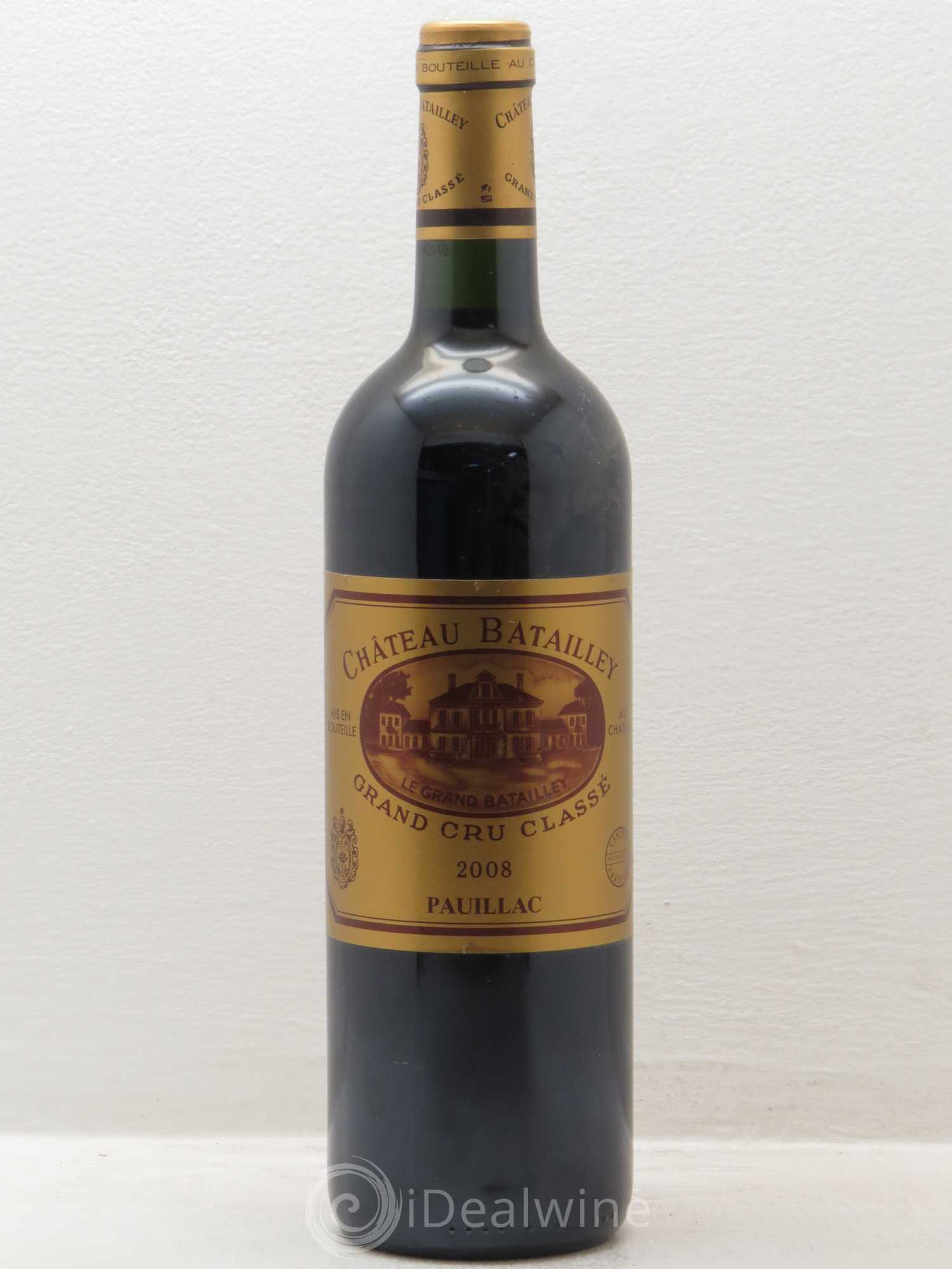 Château Batailley 5ème Grand Cru Classé 2008 - Lot de 6 bouteilles - 0