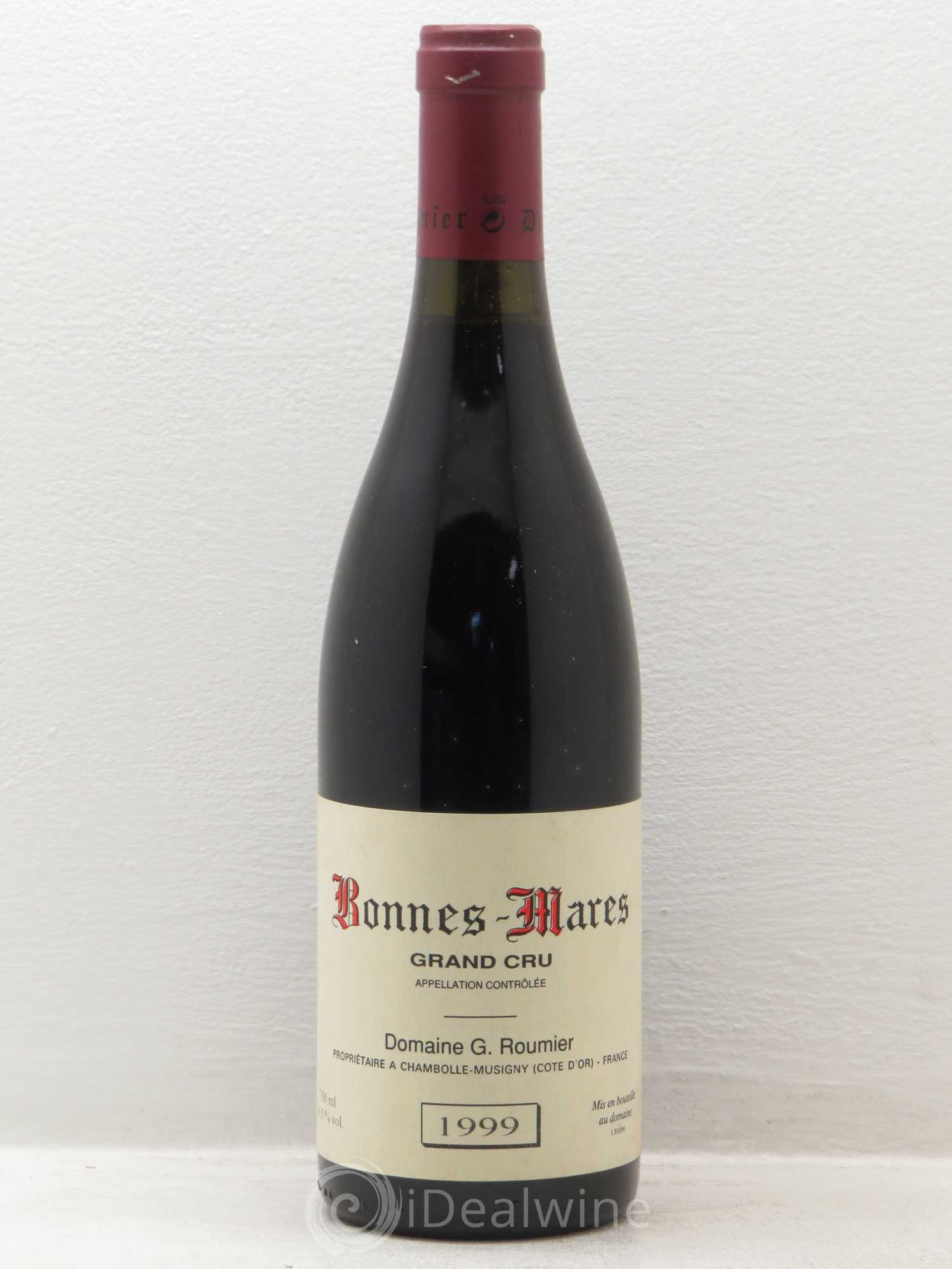 Bonnes-Mares Grand Cru Georges Roumier (Domaine) 1999 - Lot de 1 bouteille - 0