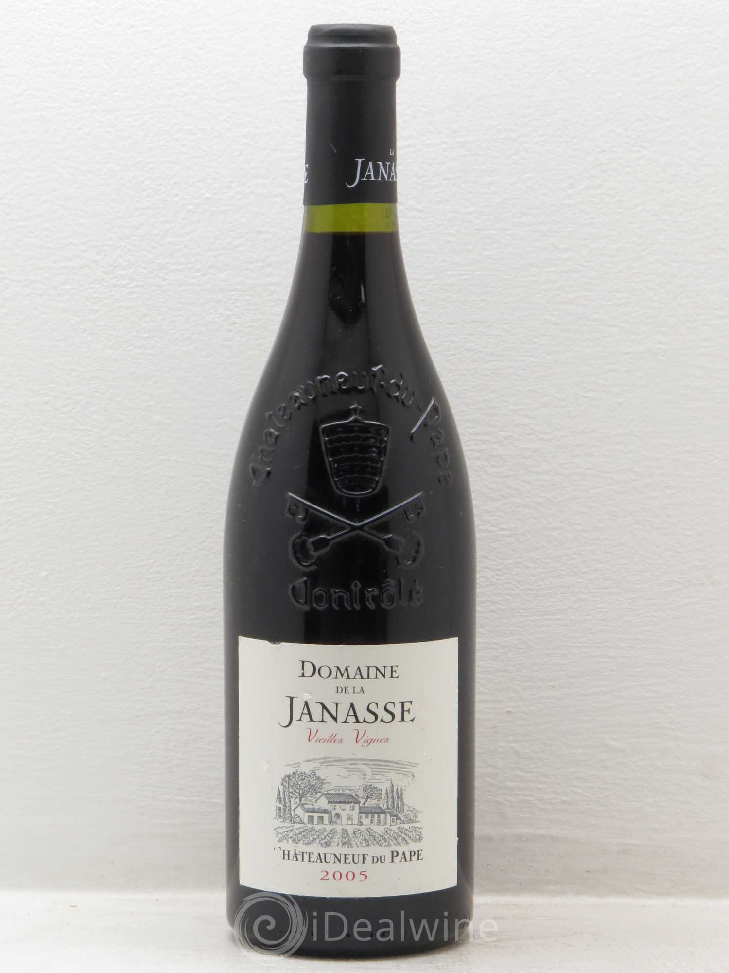 Châteauneuf-du-Pape Cuvée Vieilles Vignes La Janasse (Domaine de) 2005 - Lot de 1 bouteille - 0