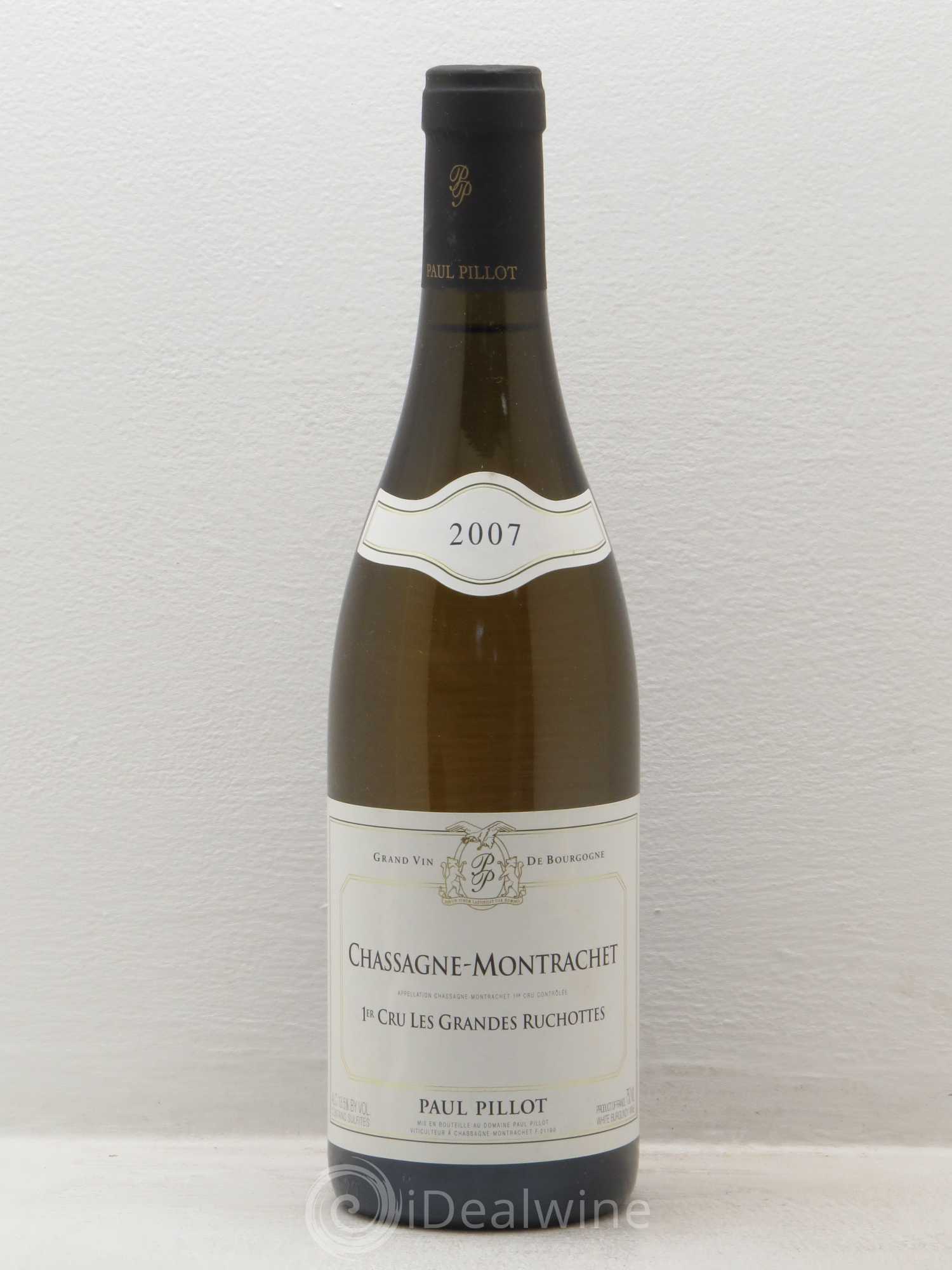 Chassagne-Montrachet 1er Cru 2007 - Lot de 6 bouteilles - 0
