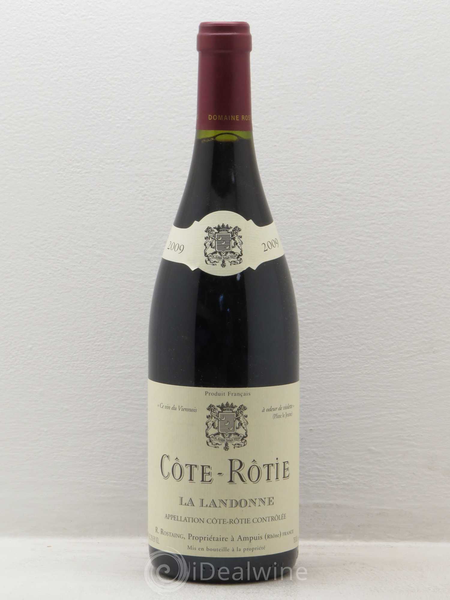 Côte-Rôtie La Landonne René Rostaing 2009 - Lot de 1 bouteille - 0