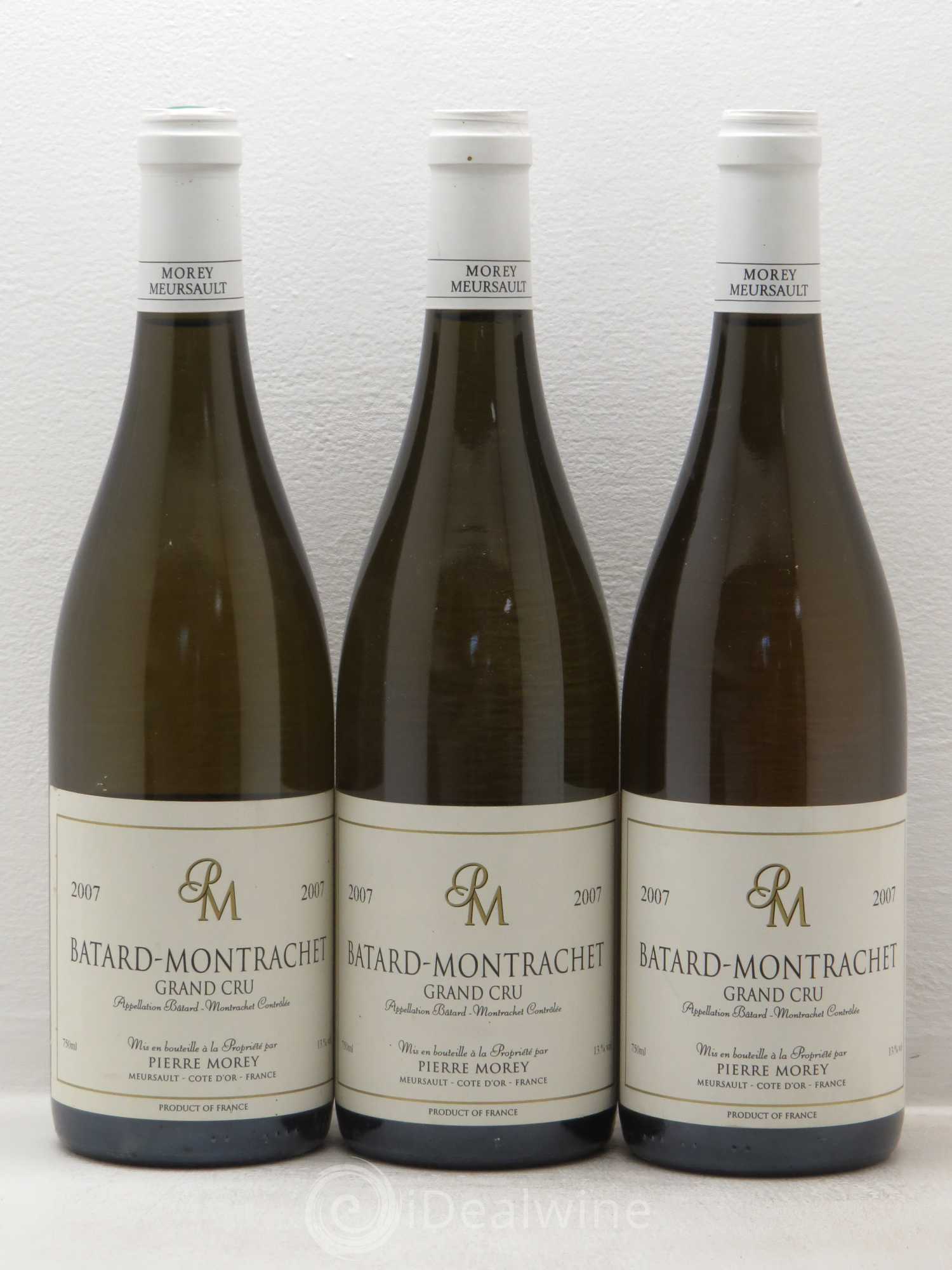 Bâtard-Montrachet Grand Cru Pierre Morey (Domaine) 2007 - Lotto di 3 bottiglie - 0
