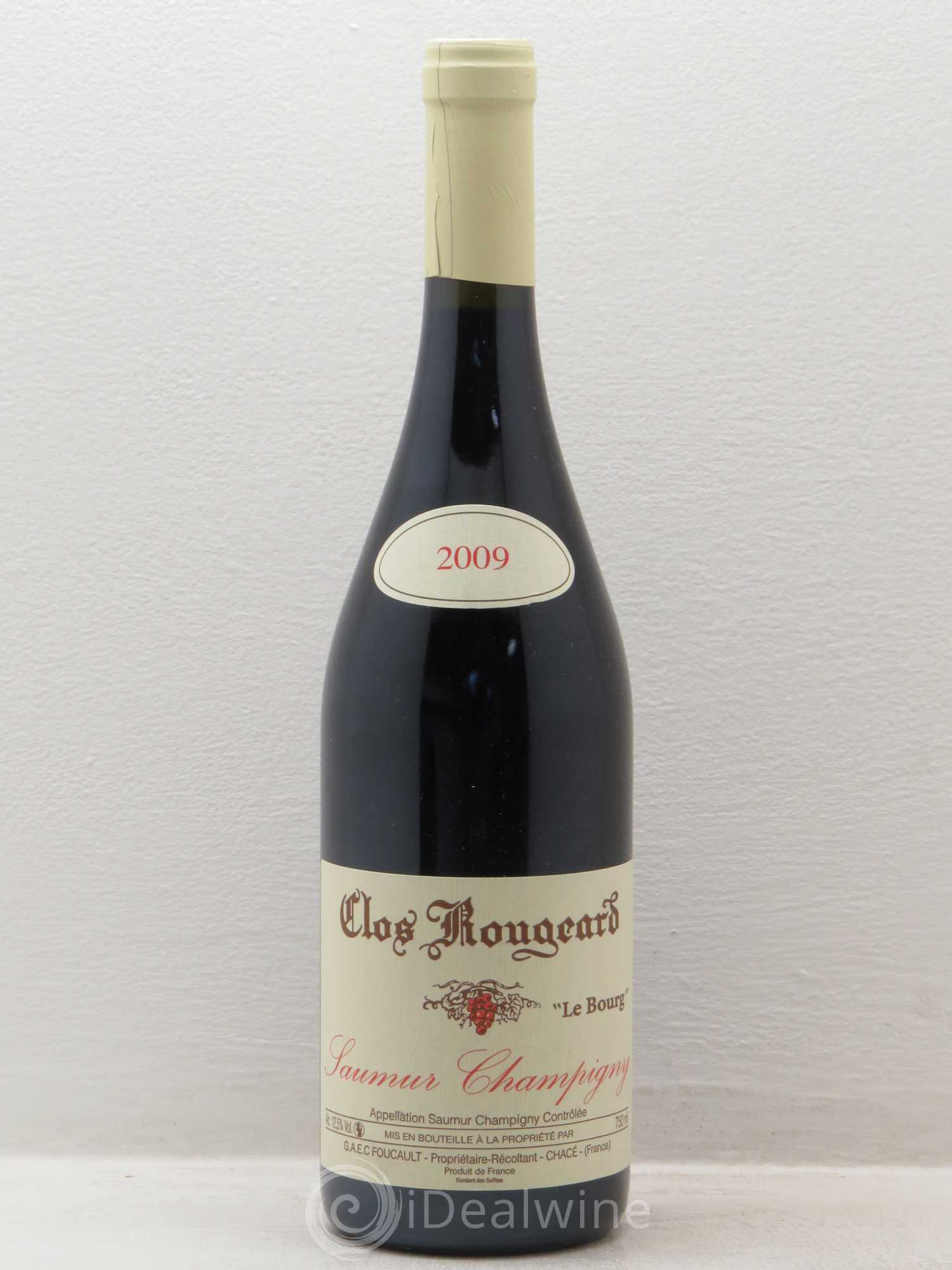 Saumur-Champigny Le Bourg Clos Rougeard 2009 - Lot de 1 bouteille - 0