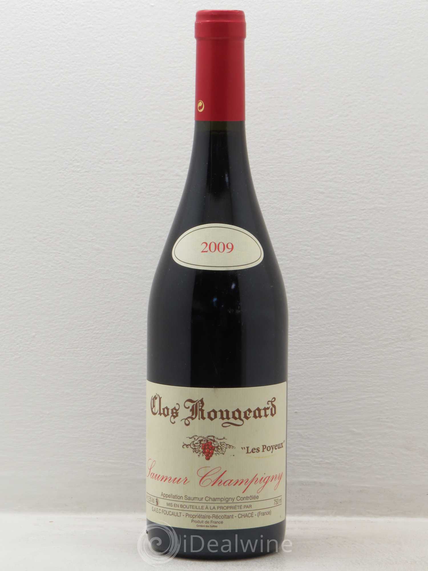 Saumur-Champigny Les Poyeux Clos Rougeard 2009 - Lot de 1 bouteille - 0