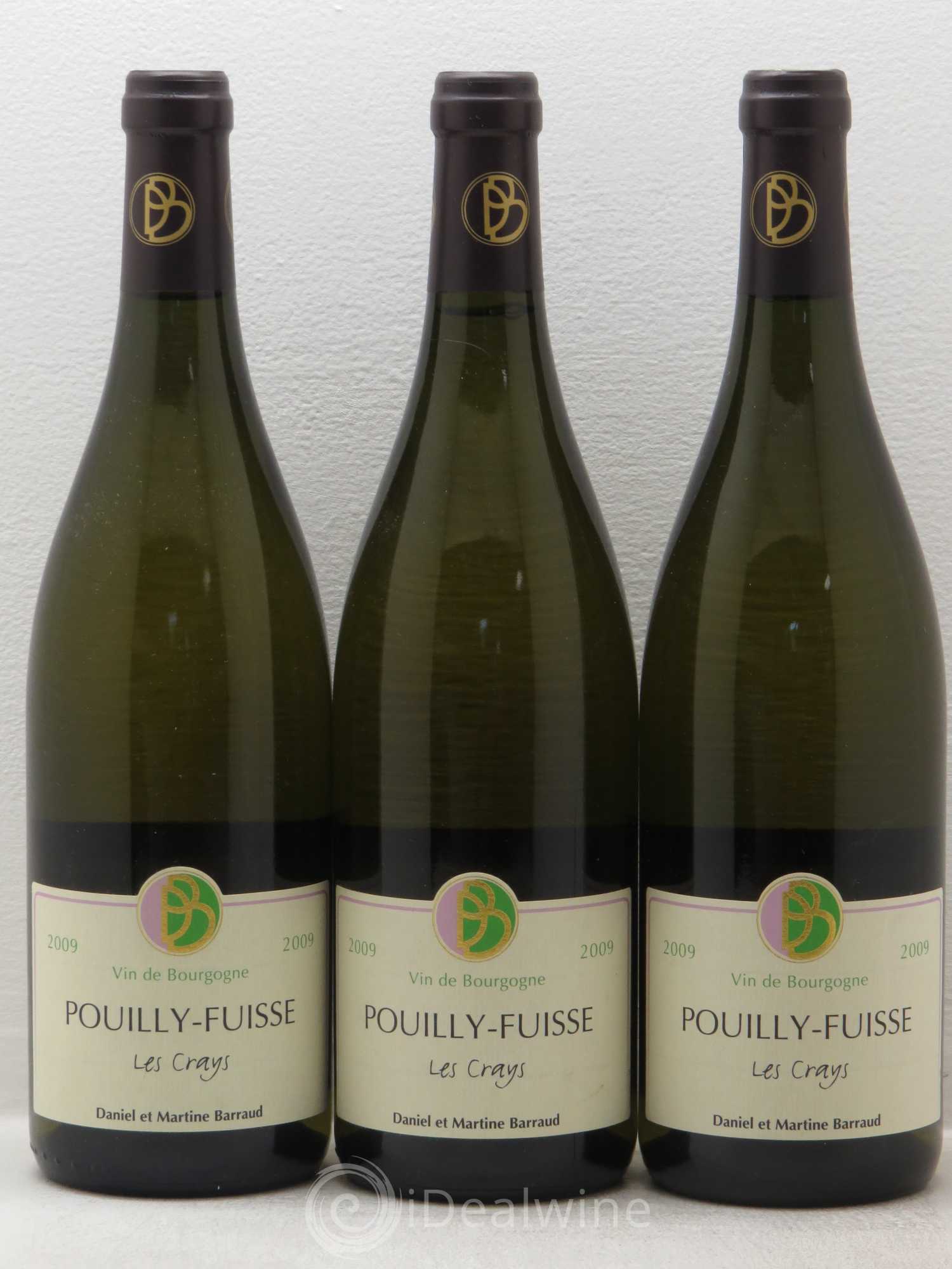 Pouilly-Fuissé Les Crays 2009 - Posten von 3 Flaschen - 0