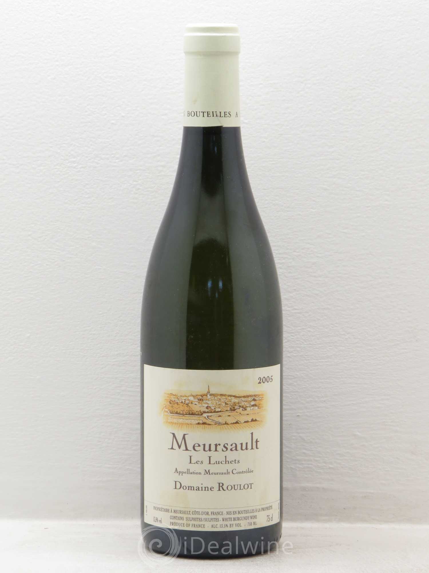 Meursault Luchets Roulot (Domaine) 2005 - Posten von 1 Flasche - 0