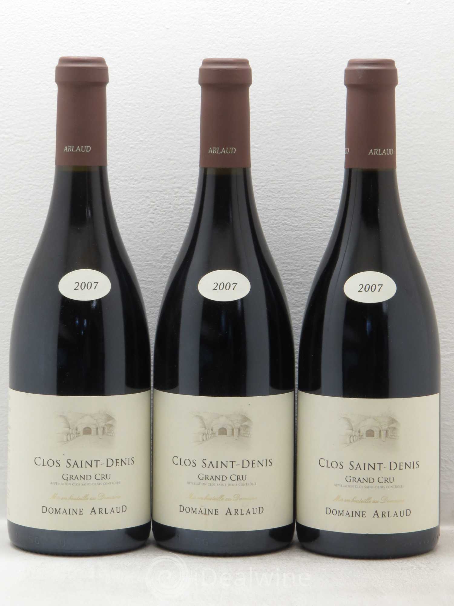 Clos Saint-Denis Grand Cru 2007 - Lot de 3 bouteilles - 0