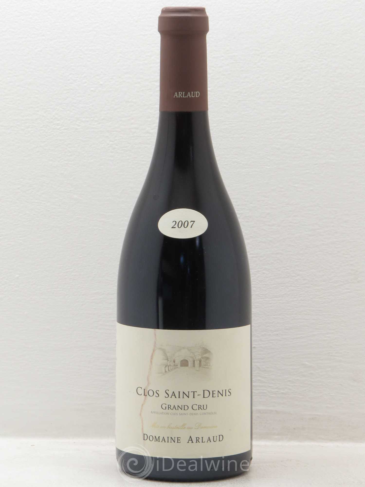 Clos Saint-Denis Grand Cru 2007 - Lot de 1 bouteille - 0