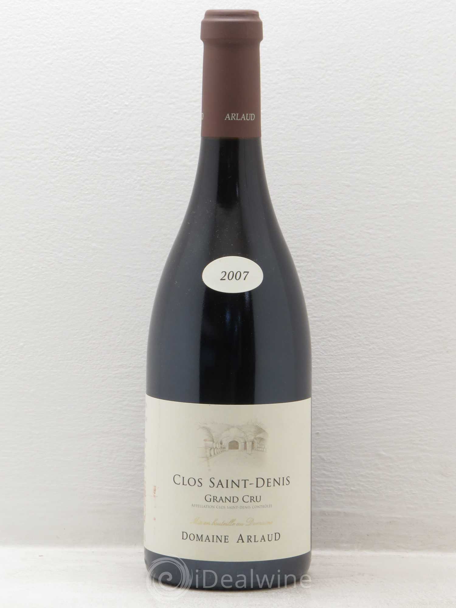 Clos Saint-Denis Grand Cru 2007 - Lot de 1 bouteille - 0