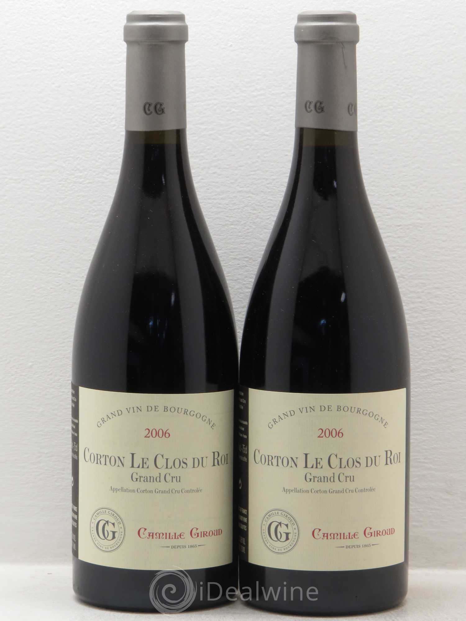 Corton Grand Cru Camille Giroud 2006 - Lot de 2 bouteilles - 0