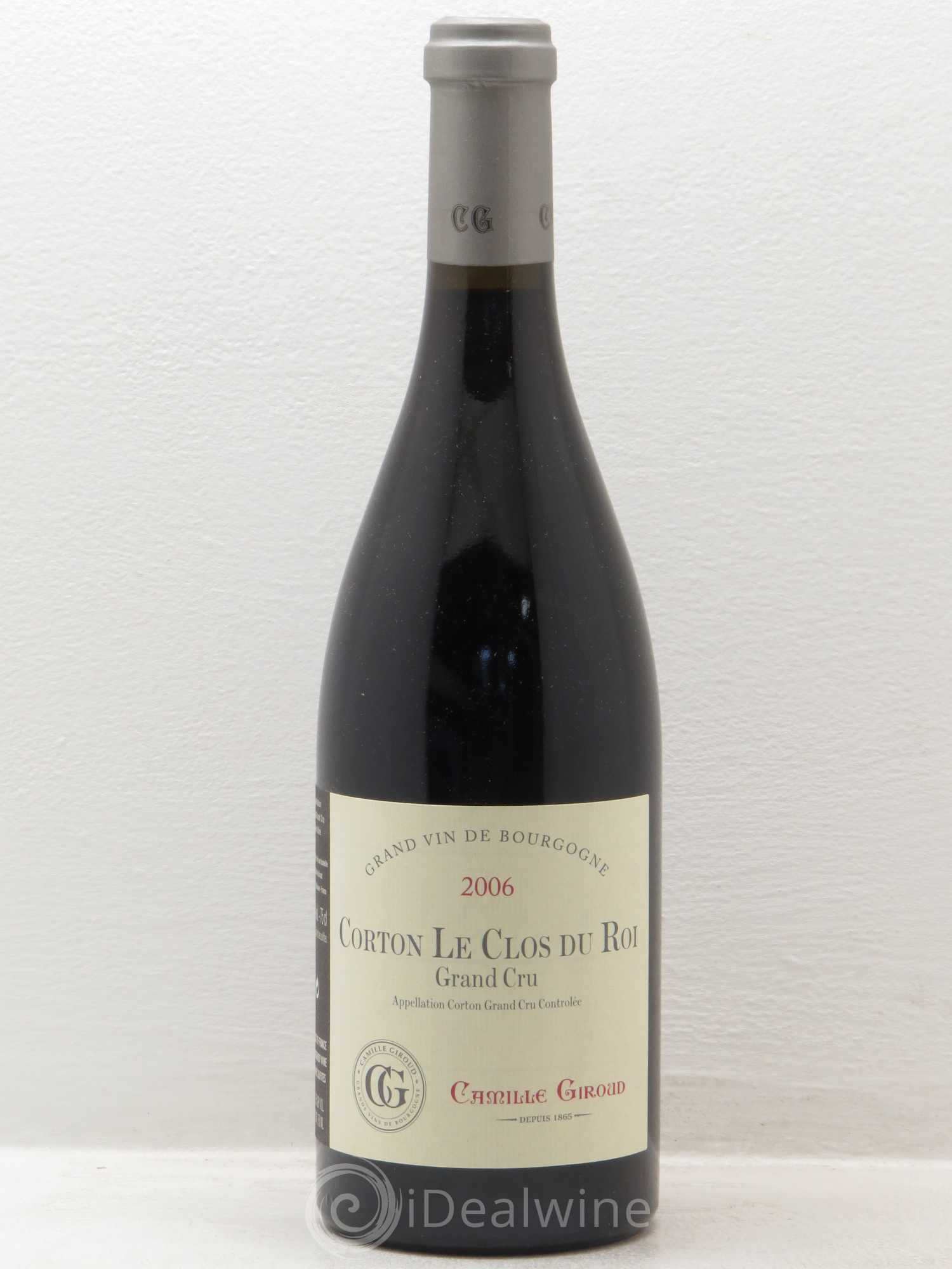 Corton Grand Cru Camille Giroud (sans prix de réserve) 2006 - Posten von 1 Flasche - 0