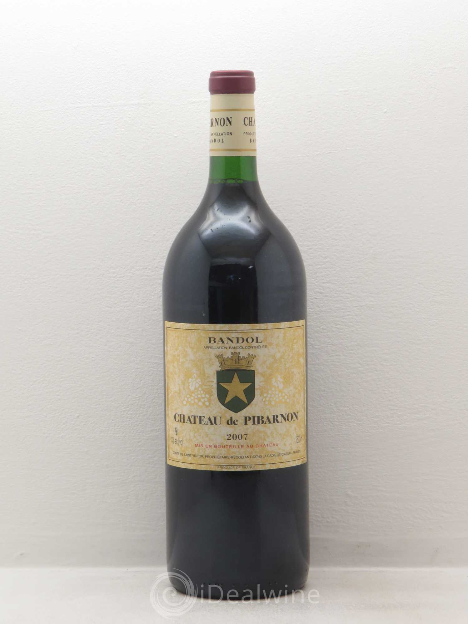 Bandol Château de Pibarnon Comte de Saint-Victor 2007 - Lot de 1 magnum - 0