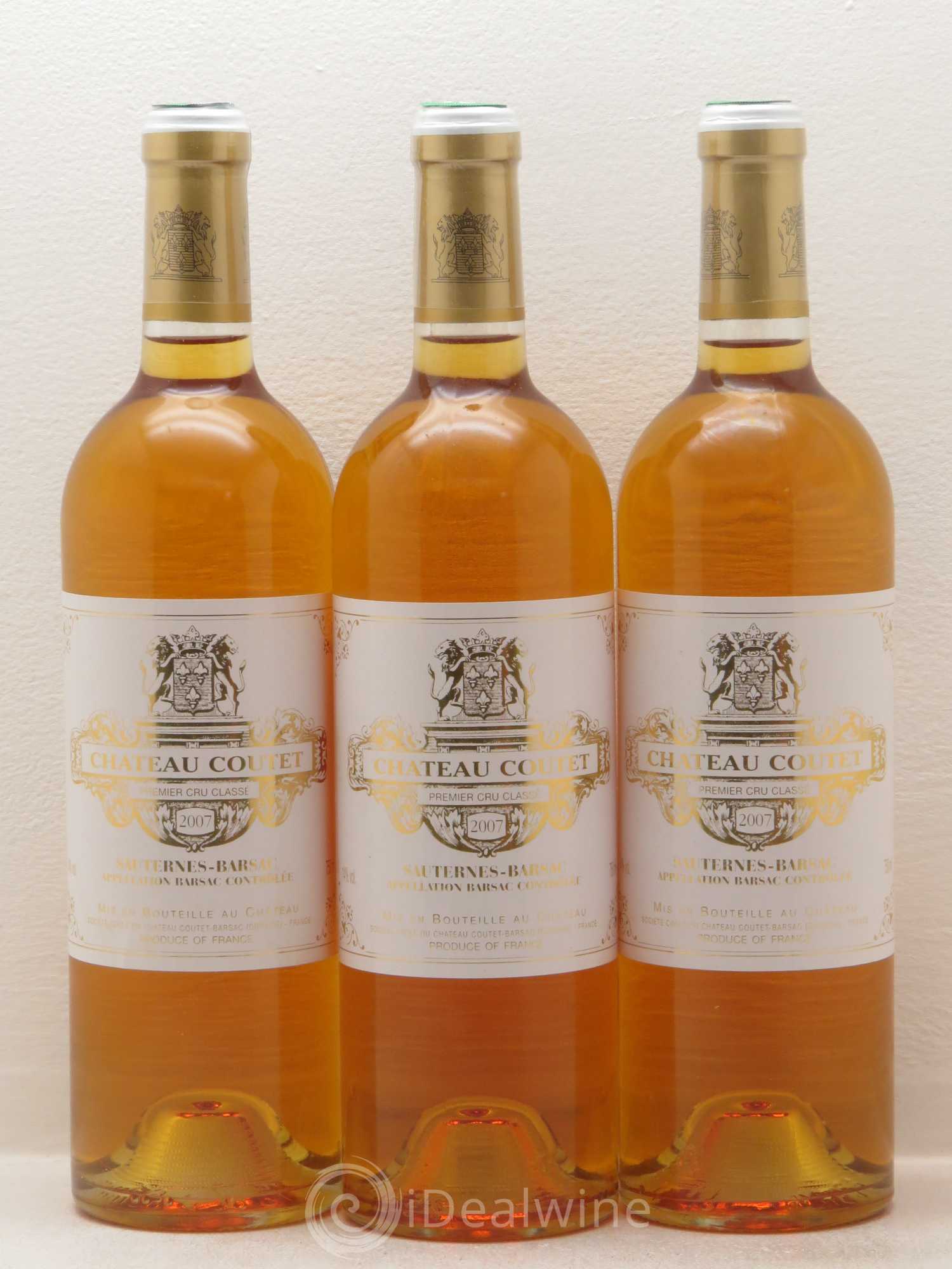 Château Coutet 1er Grand Cru Classé 2007 - Lotto di 12 bottiglie - 2