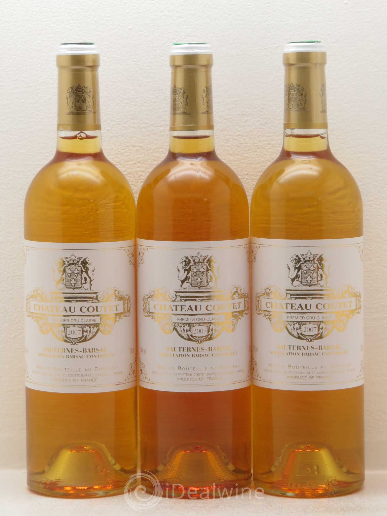 Château Coutet 1er Grand Cru Classé 2007 - Lotto di 12 bottiglie - 3