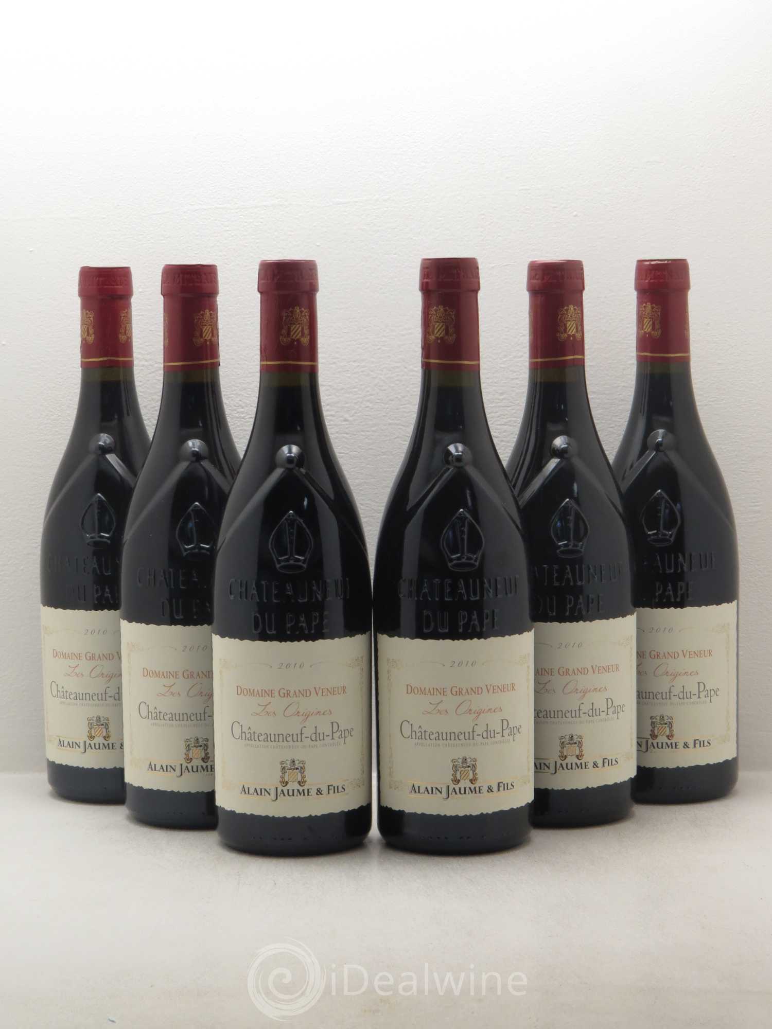 Châteauneuf-du-Pape Les Origines Grand Veneur (Domaine) 2010 - Lot de 6 bouteilles - 0